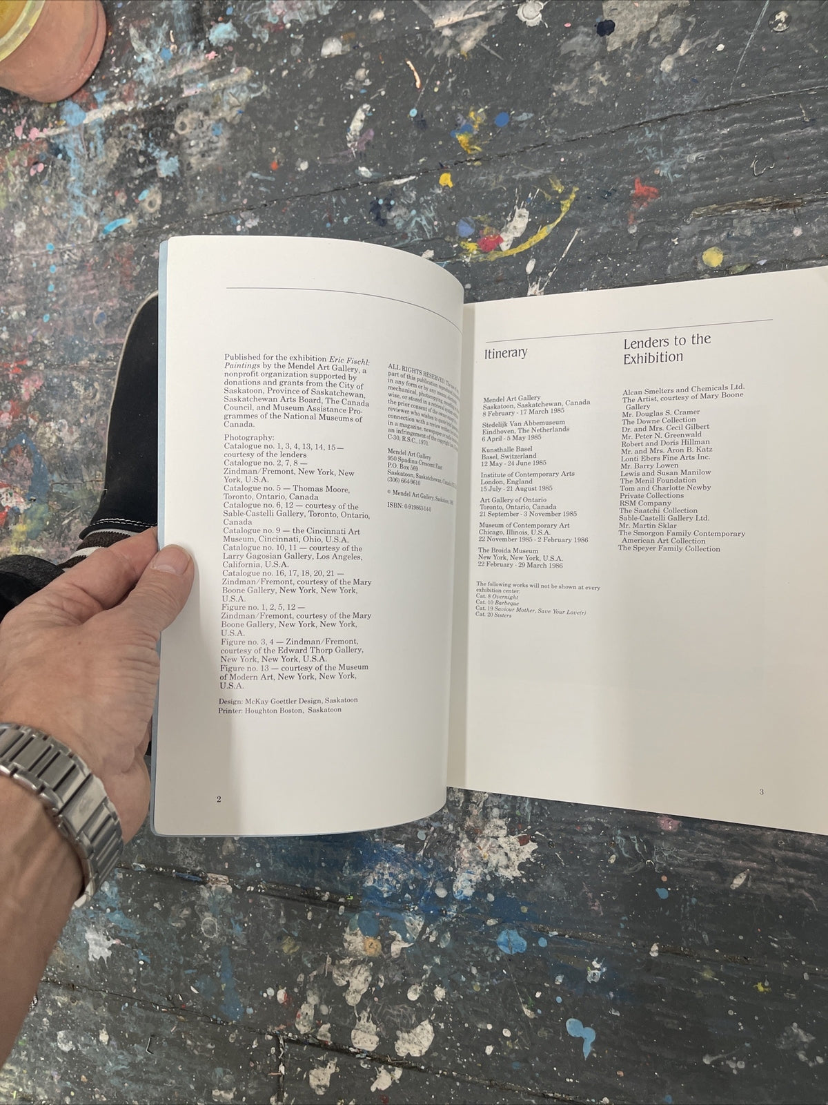Eric Fischl, PAINTINGS Exhibit Catalog, WHITNEY MUSEUM (1986) MENDEL ART GALLERY