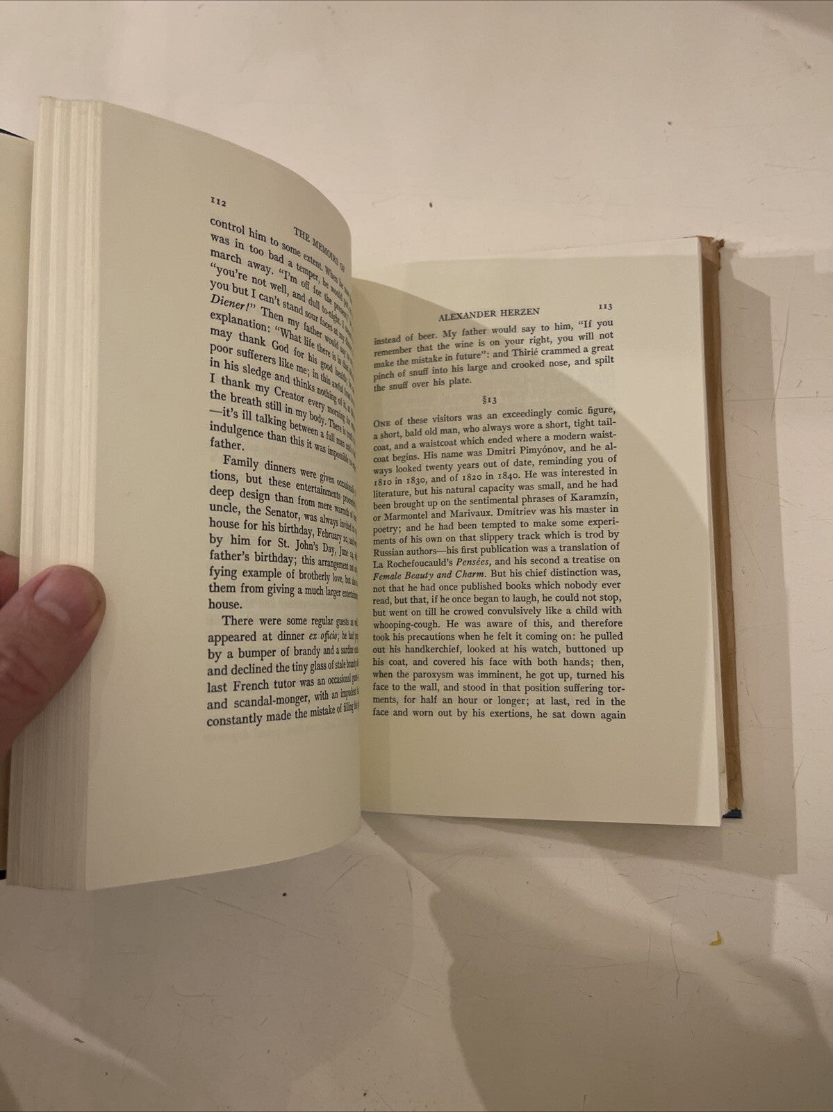 The Memoirs of Alexander Herzen parts 1&2 1967 Ed. Duff