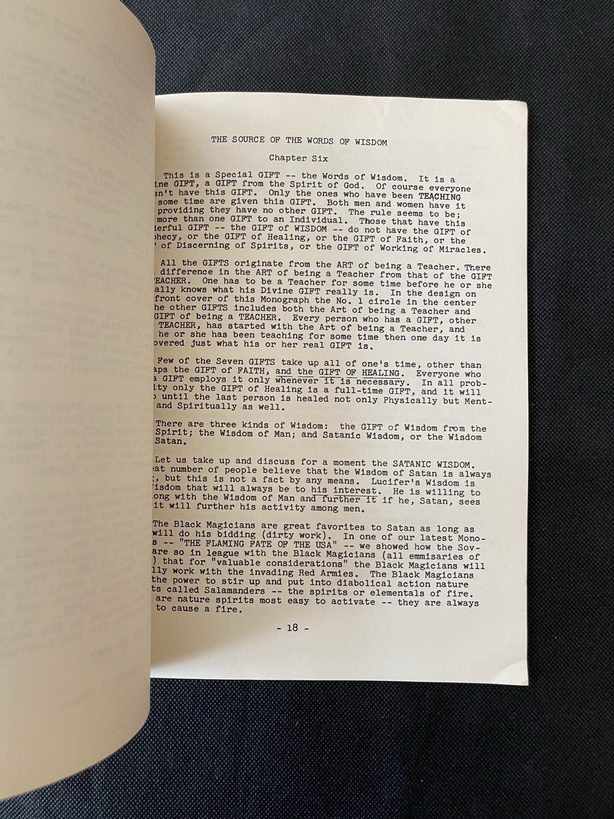 Togetherness. Harry J. Gardener. First Edition. 1967 Metaphysical Course Manual.