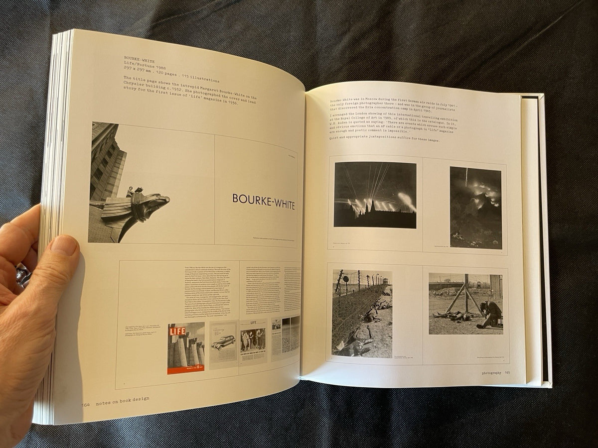 Derek Birdsall Notes on Book Design Hardcover 2004 Yale Univ Press 248p Eng