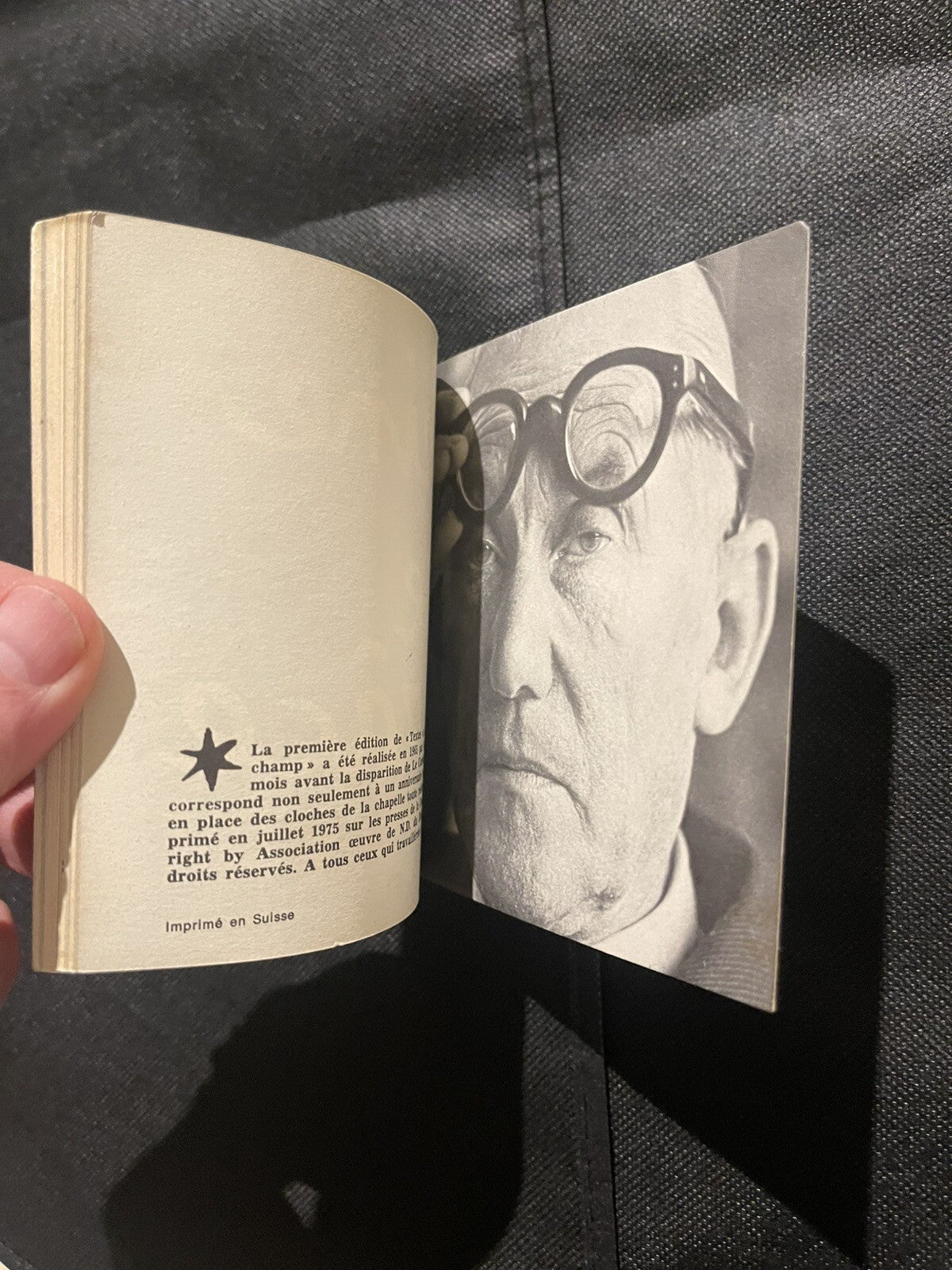 Le Corbusier Textes Et Dessins Pour Ronchamp 1982 original french ed. Notre Dame