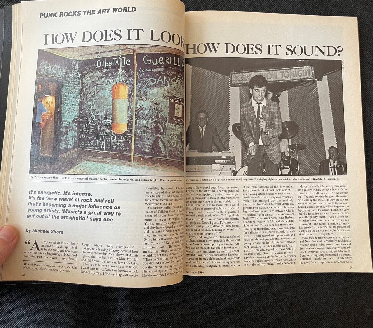 ARTnews November 1980 Illustrated Magazine Andy Warhol Cover