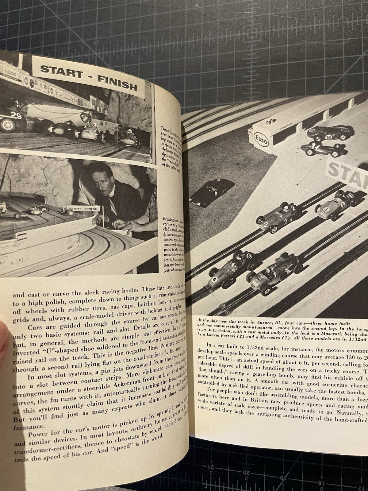 "Table-Top Car Racing" 1963 DEMPEWOLFF, Richard F. HC DJ 1st Ed.