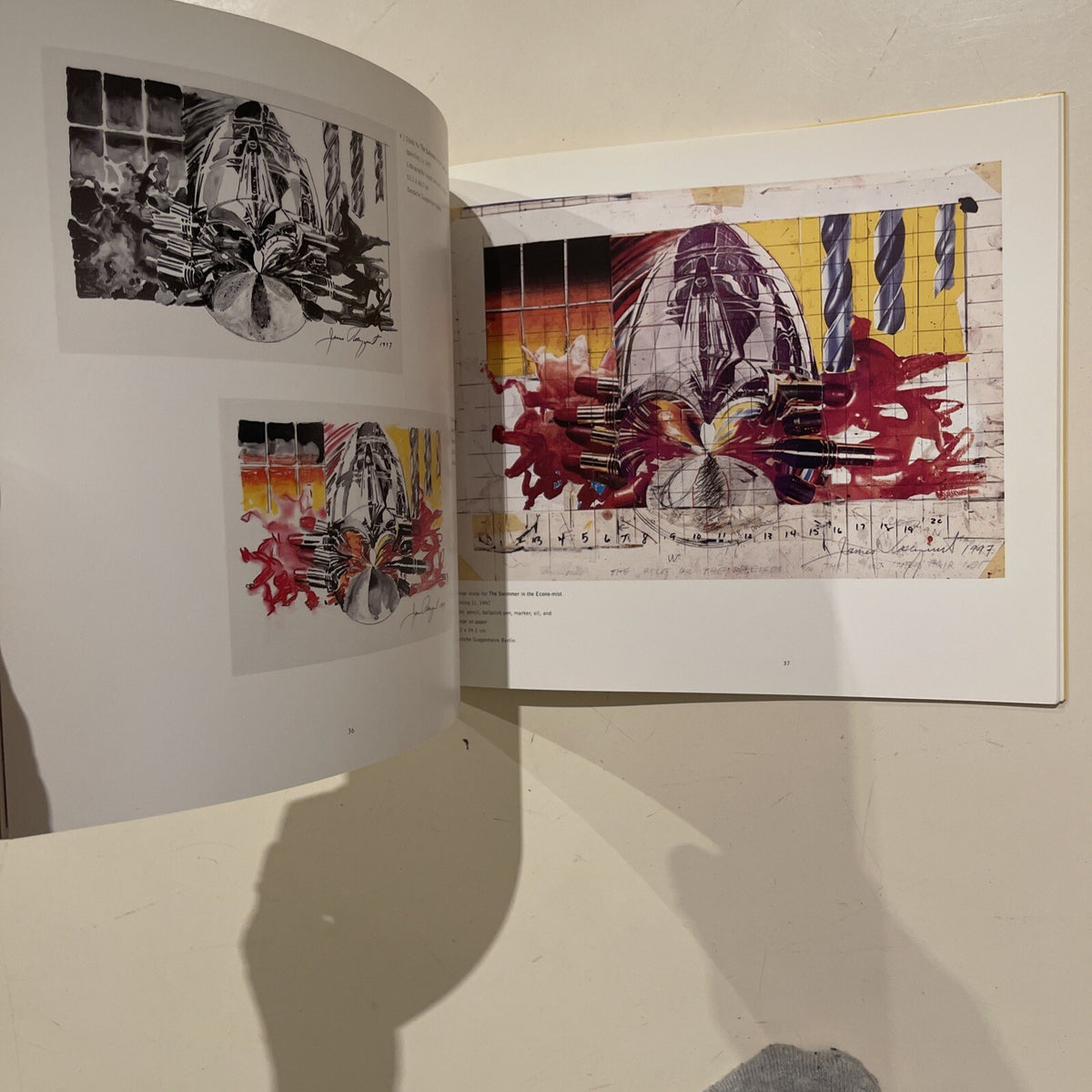James Rosenquist The Summer In The Economy-mist Catalogue Deutsche Guggenheim 98