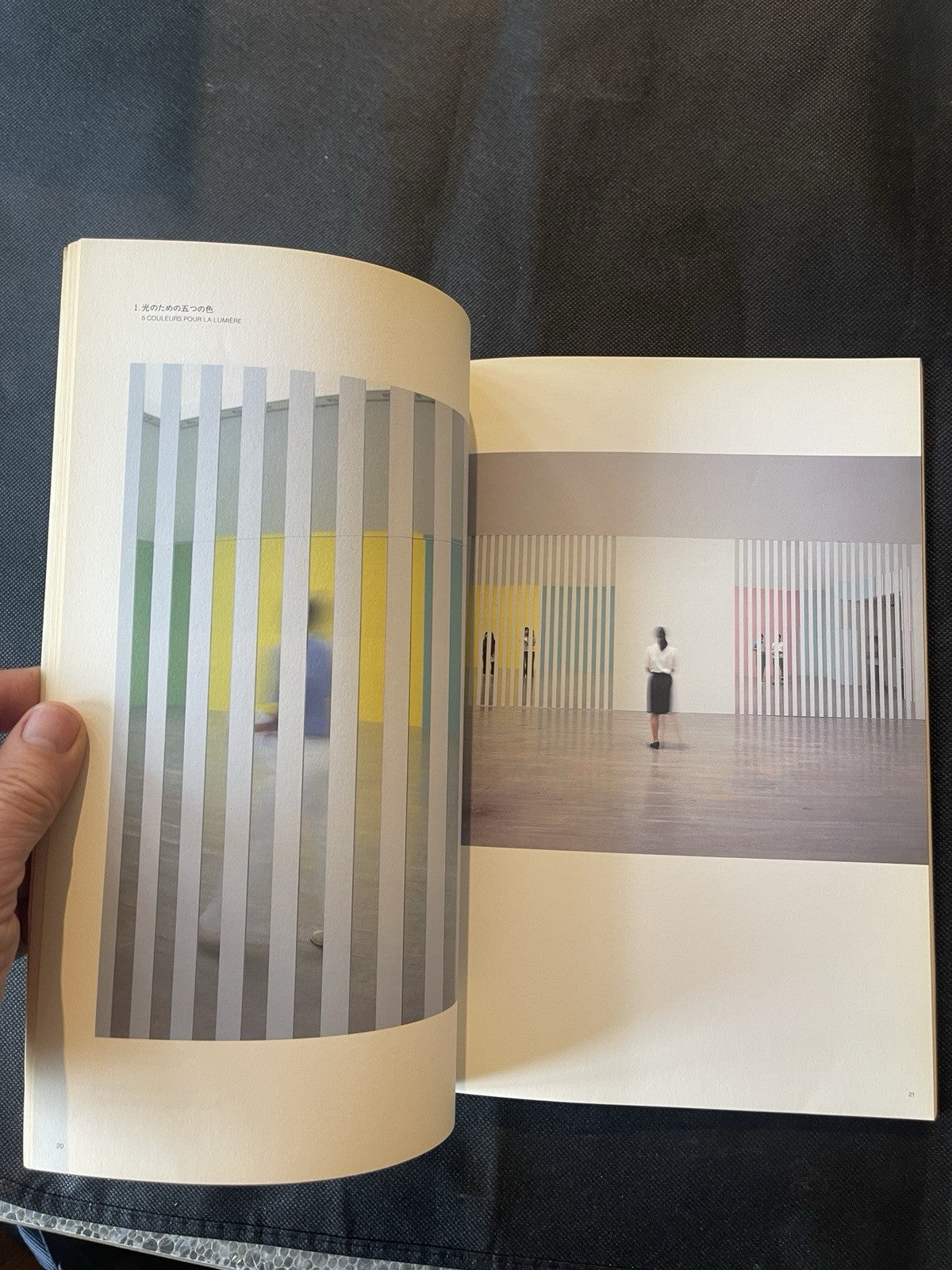 Daniel Buren — Transparence de la Lumière: Travaux In Situ