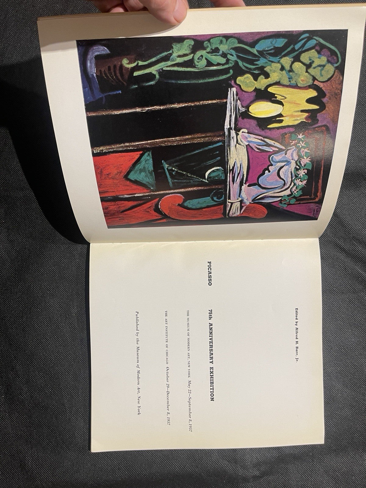 The Museum of Modern Art Picasso 75th Anniversary Exhibition 1957 MoMA catalog