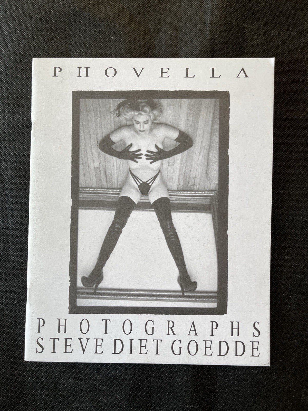 Steve Diet Goedde Phovella Signed 1994 First Edition Photo Book Limited 500