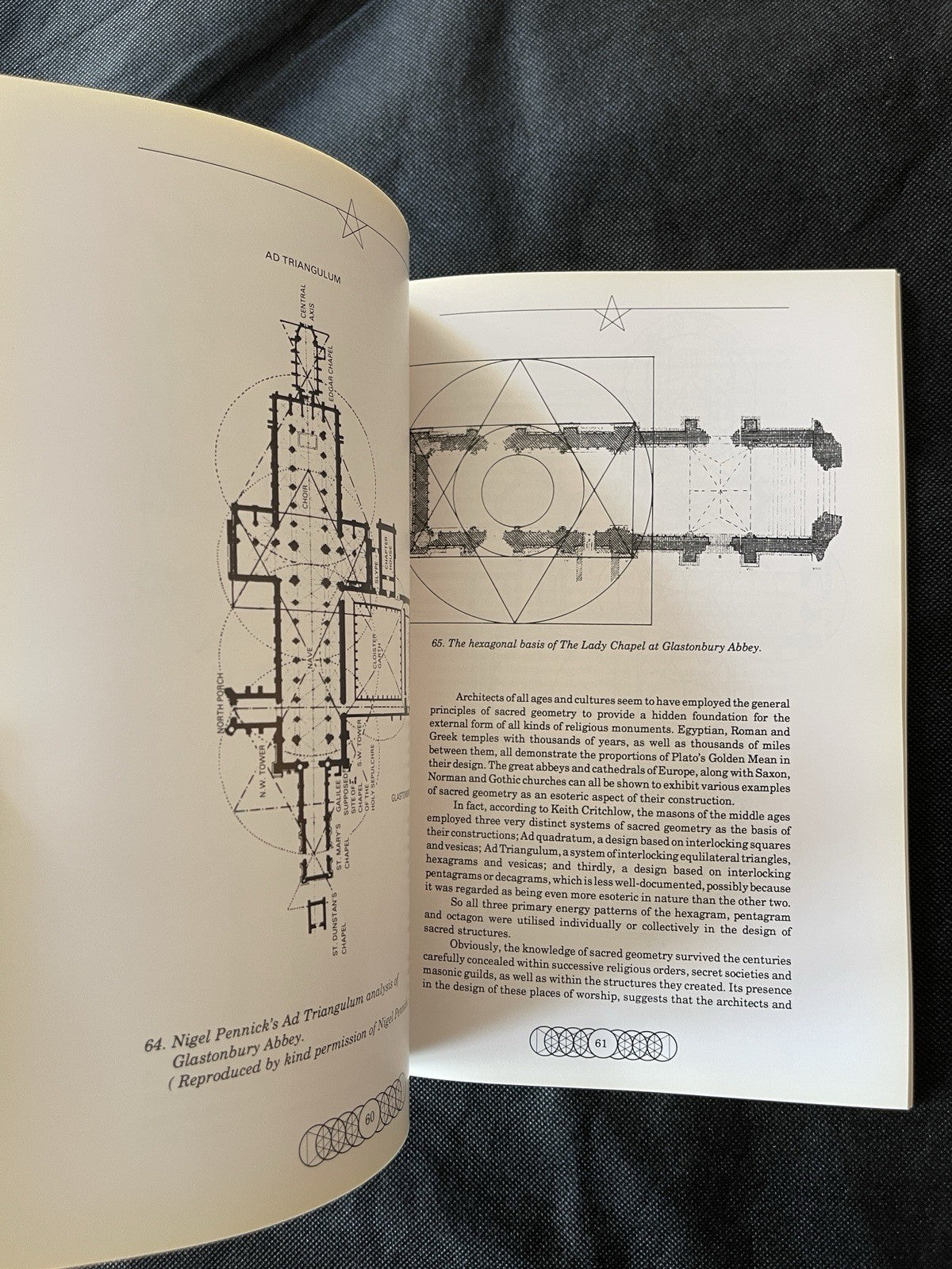 Earthstars by C.E. Street, PB 1990 Hermitage, Sacred Geometry London RARE