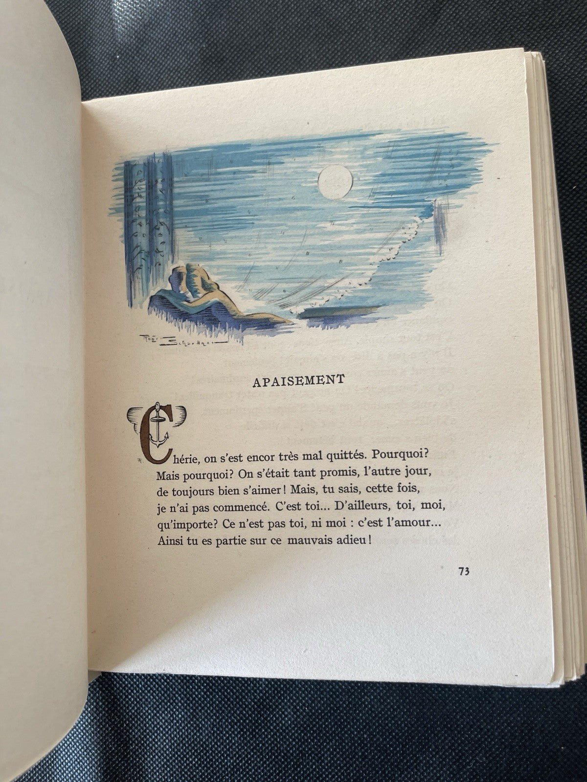 Paul Géraldy Toi & Moi | Les Éditions de Champrosay 1946 Illus. (French)