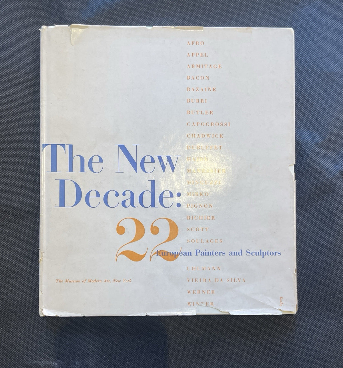 1955 MOMA Museum of Modern Art Show Catalog THE NEW DECADE: 22 European Artists