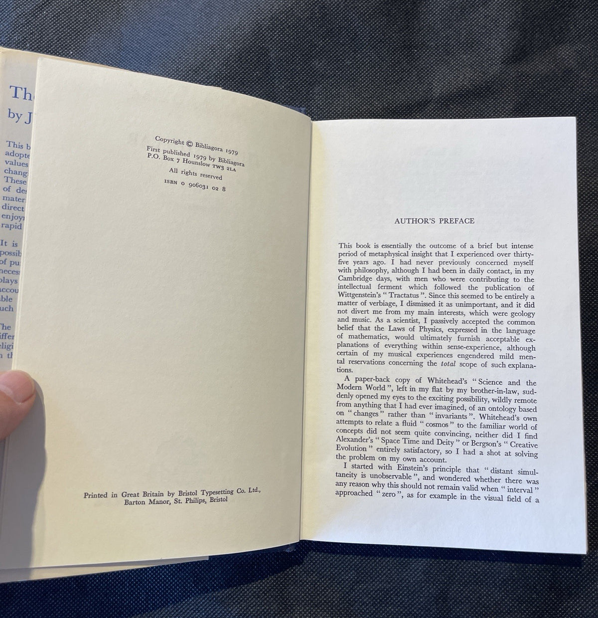 J.D. Solomon The Mind's Ear, Bibliagora 1979 Hardcover 1st Ed Inscribed