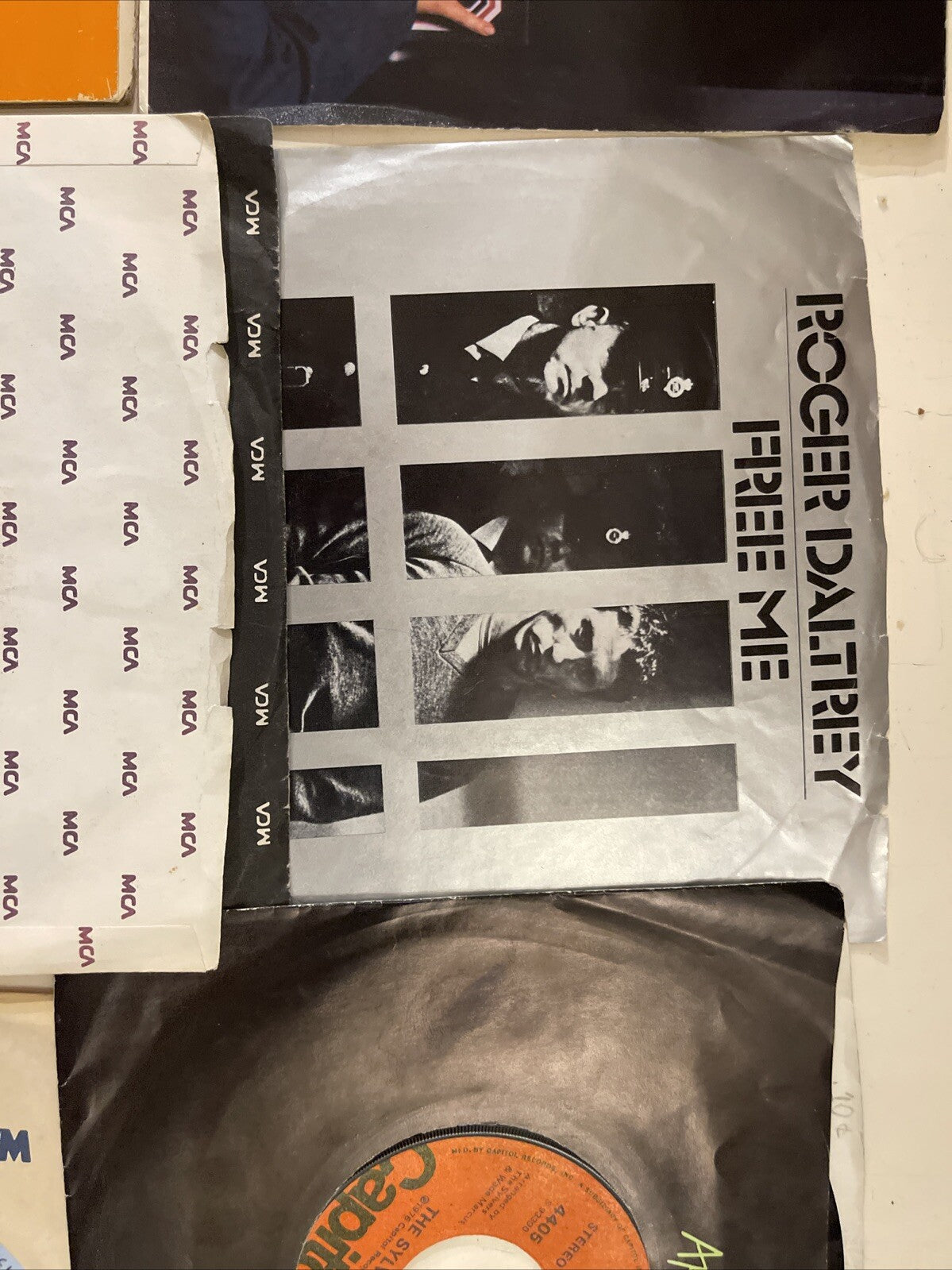 The Who – Athena And 14 Other 7" Vinyl & Picture Sleeves Elton John And More