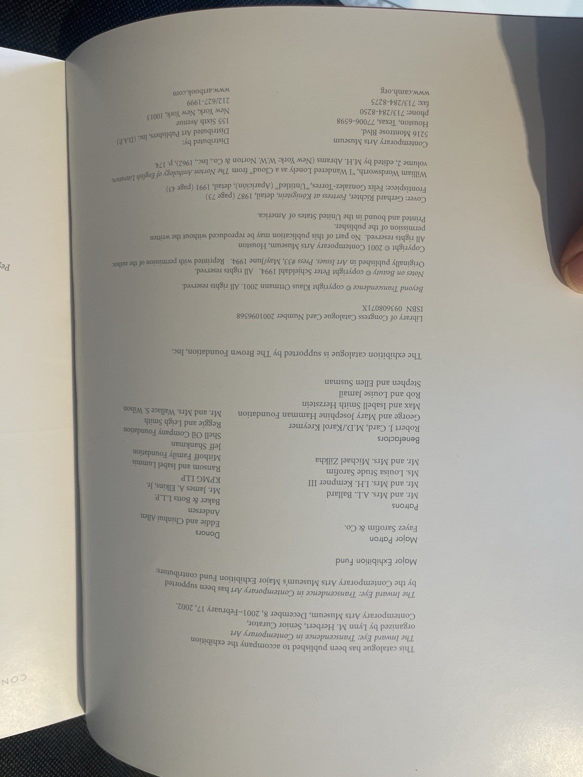 The Inward Eye: Transcendence in Contemporary Art, Herbert, Lynn M.,Schjeldahl,