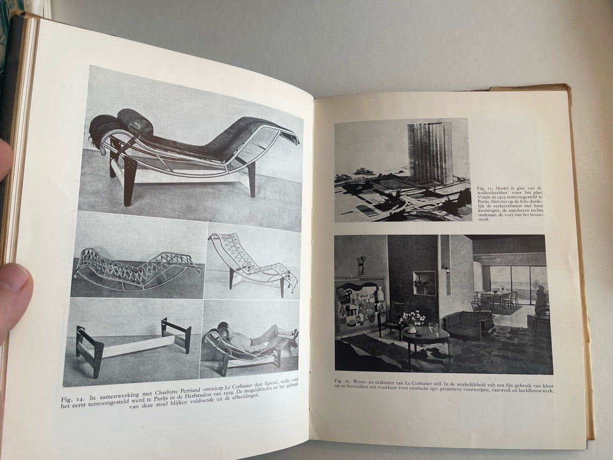 Le Corbusier By W Van De Erve Very Rare 1951 1st Ed DJ Dutch