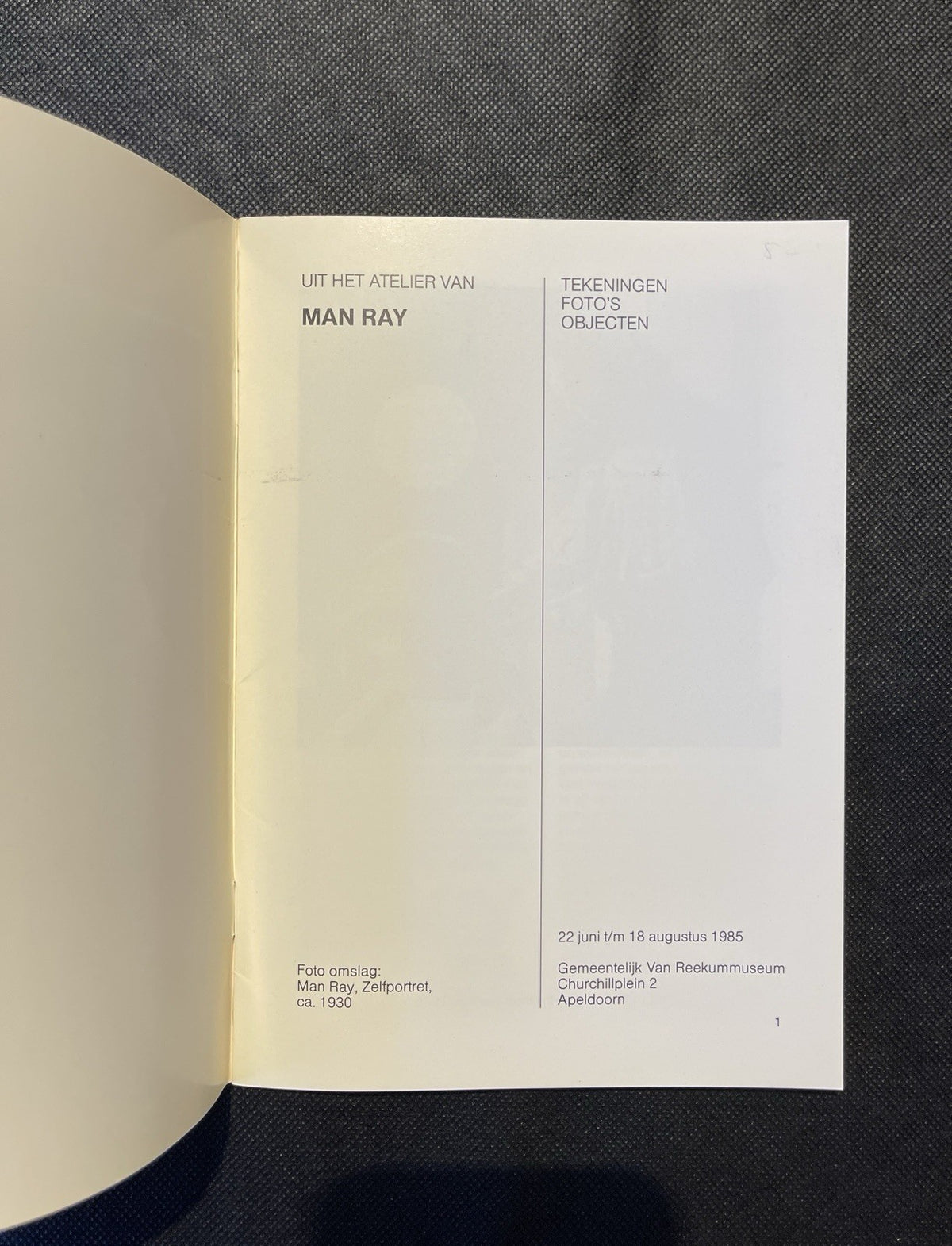Man Ray Uit Het Atelier Van 1985 Catalog Drawings Photos Objects