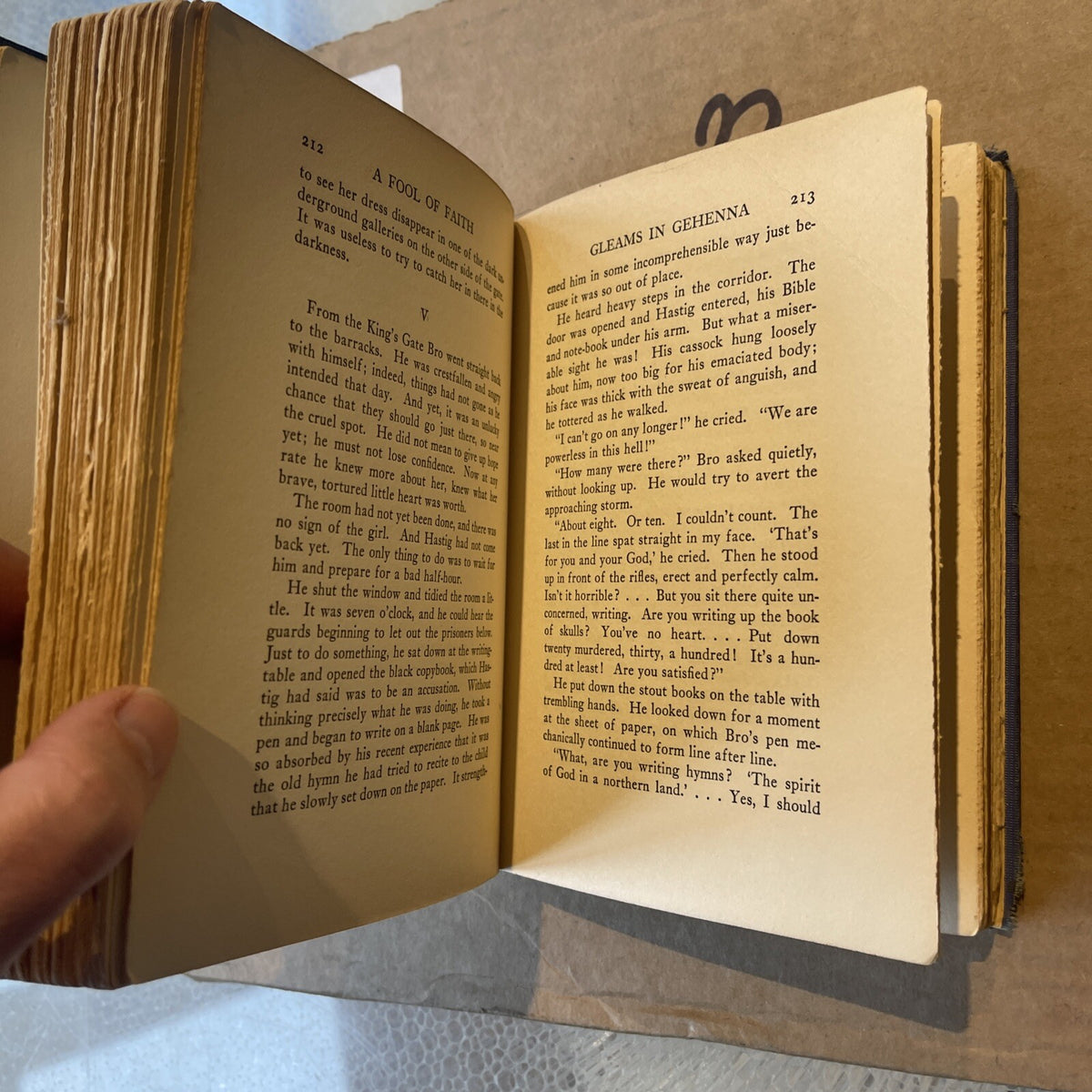 Jarl Hemmer / A Fool of Faith 1st Edition 1935