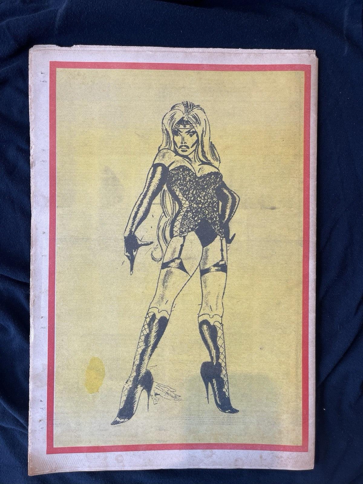 RARE 1971 UNDERGROUND Newspaper, "KISS", EAST VILLAGE OTHER, Vol 3, No 5