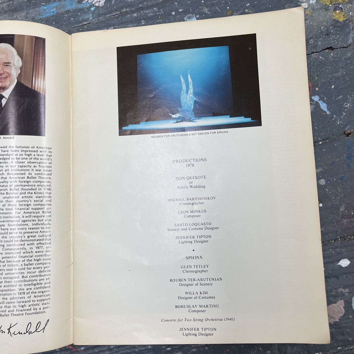 American Ballet Theatre 1940-1978 By Charles Payne Ken Duncan