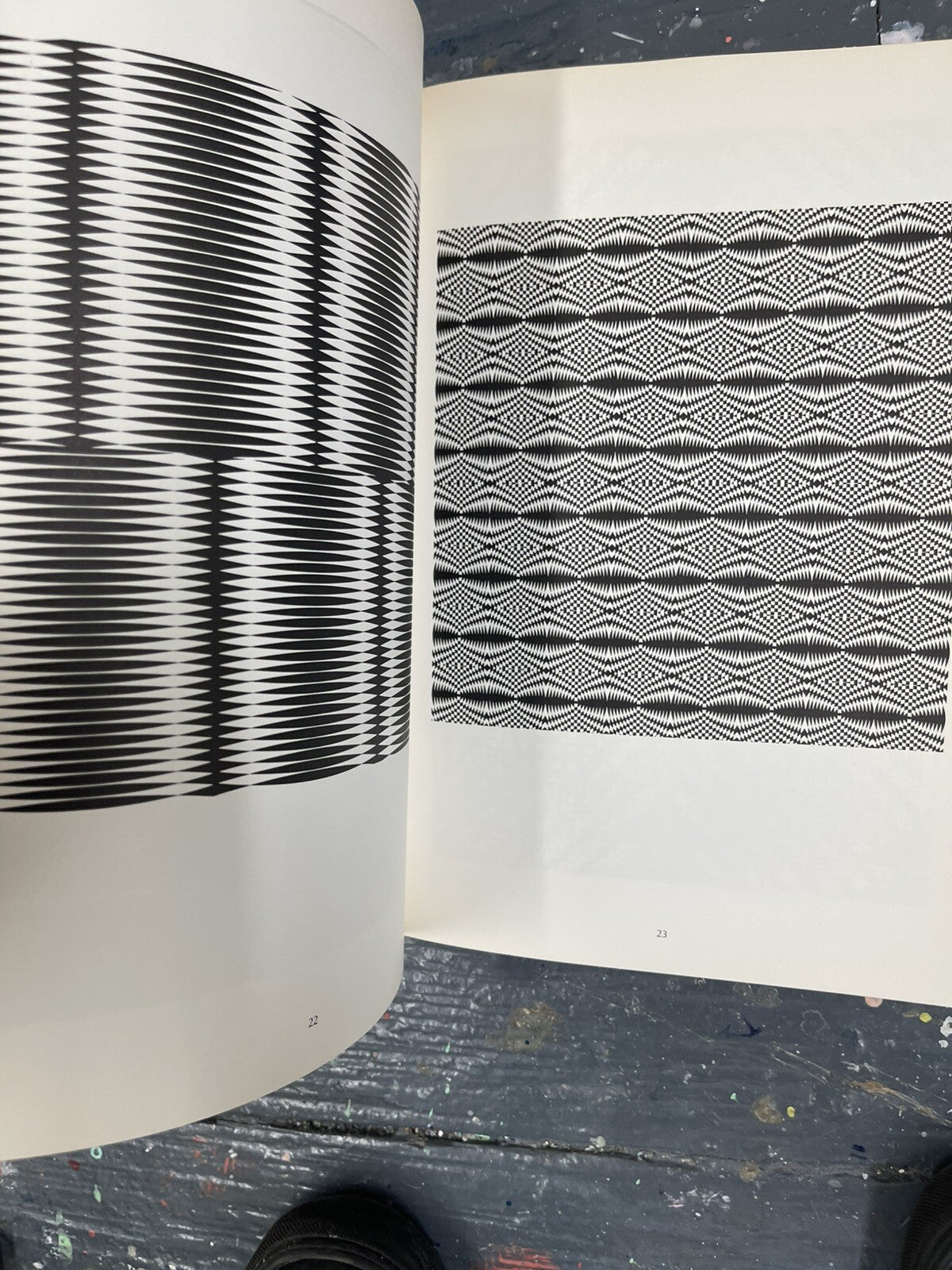 GEOMETRICAL DESIGNS AND OPTICAL ART: 70 ORIGINAL DRAWINGS By Jean Larcher