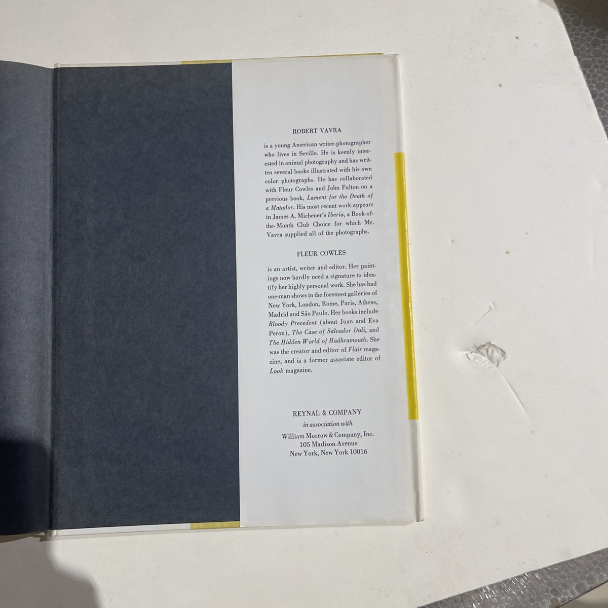 Tiger Flower by Robert Vavra: First Edition: Paintings by Fleur Cowles 1968 DJ