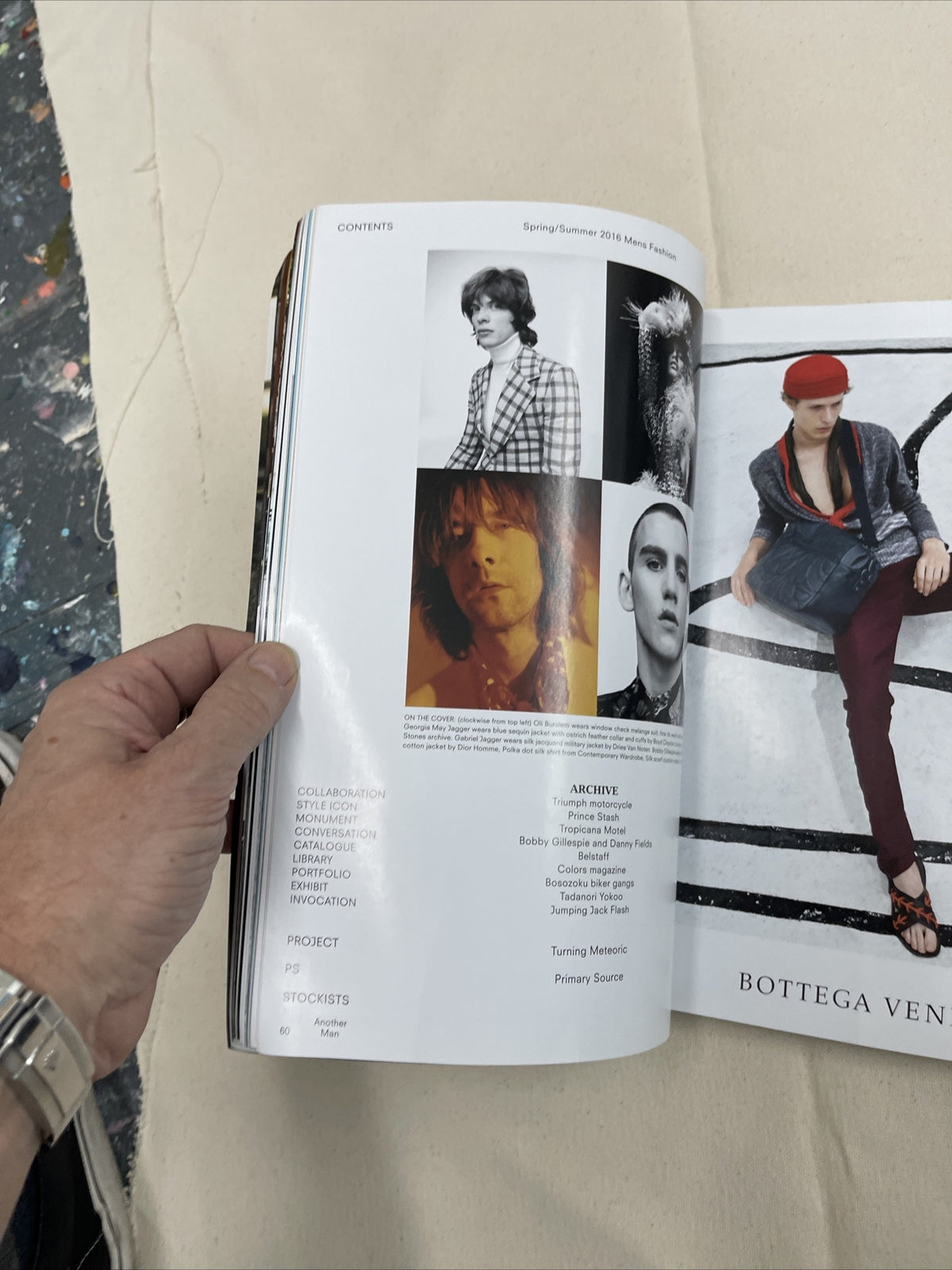 MAGAZINE - Another Man #22 Spring / Summer 2016 Oli Burslem Mick Jagger