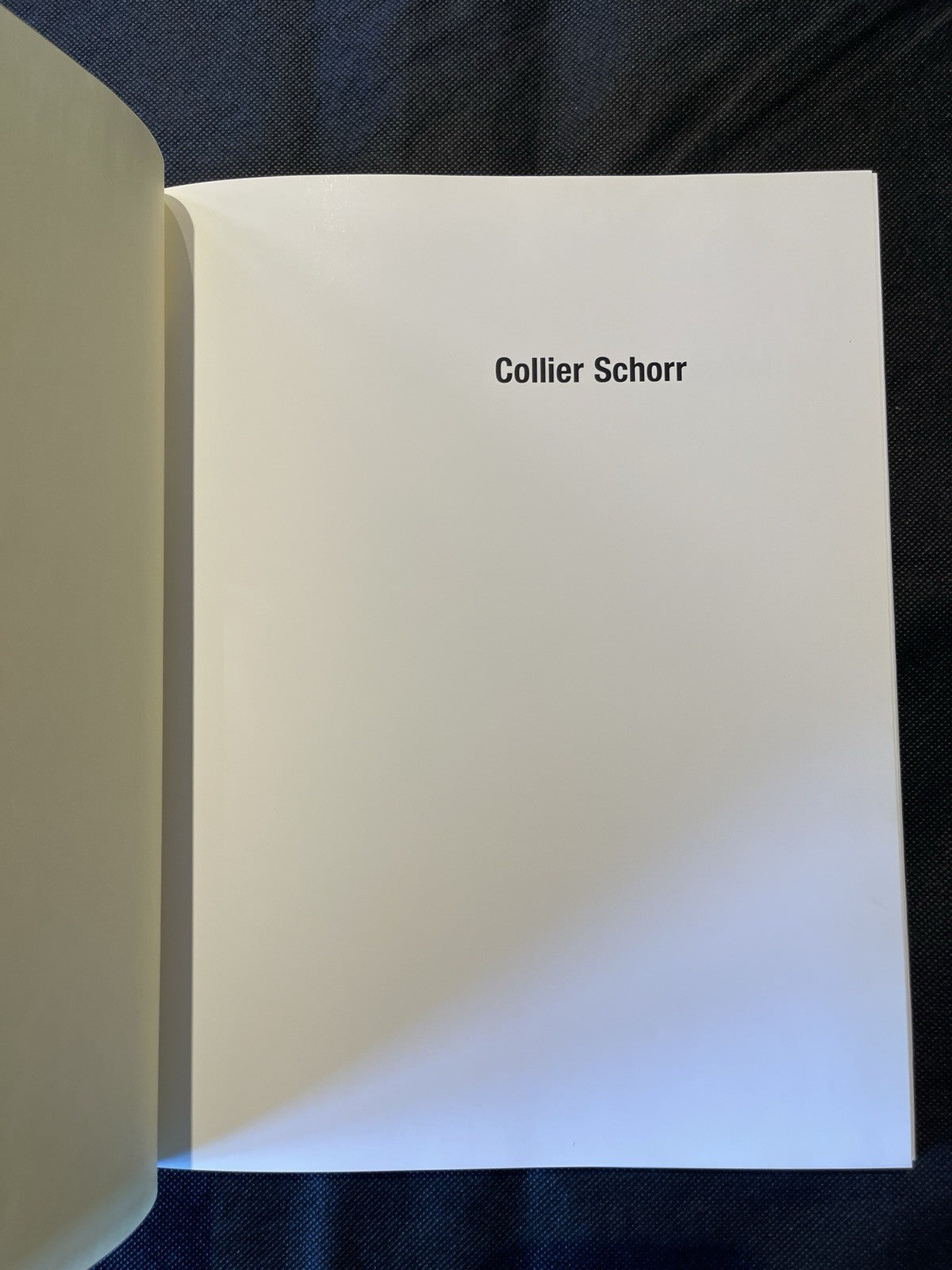 Collier Schorr Neighbors/Nachbarn HC 2006 1st Ed Illus Eng/Ger Steidl