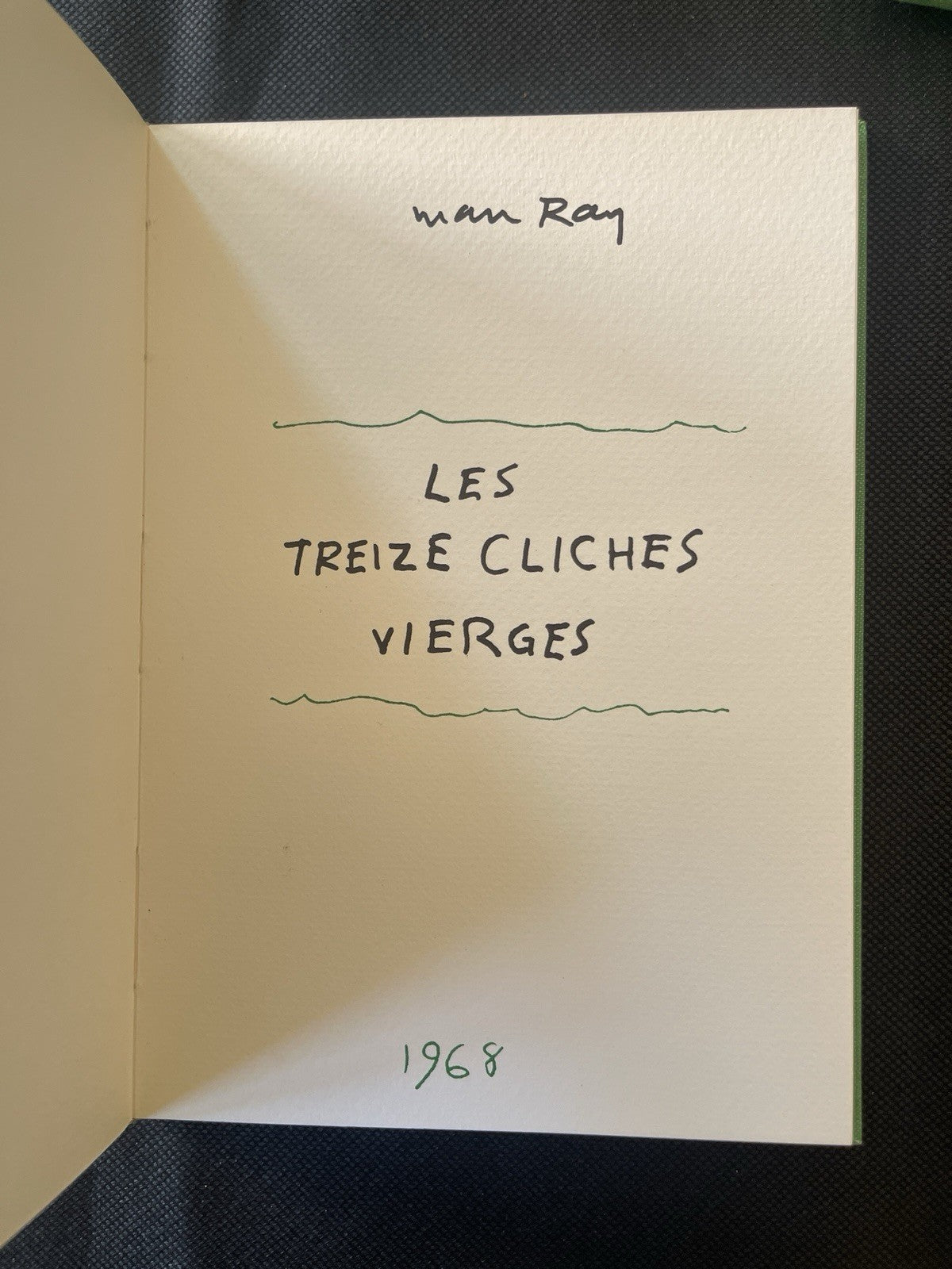 Man Ray – Les Treize Clichés Vierges  Ltd ed 550 310  Tosi, Milan, Jan 1969 RARE