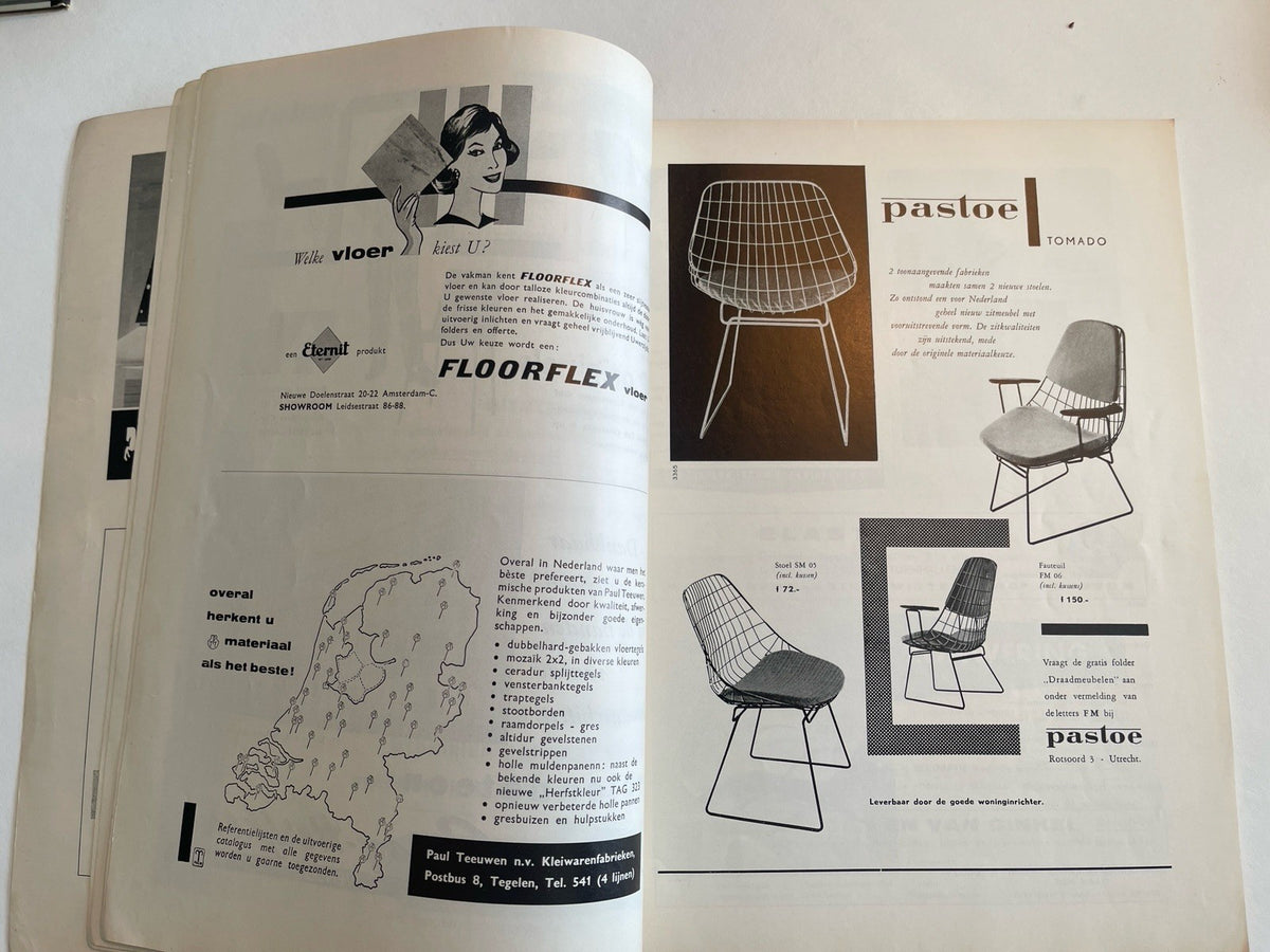FORUM – RARE! March 1958 Dutch Architecture & Design Mag RIetveld Corbusier