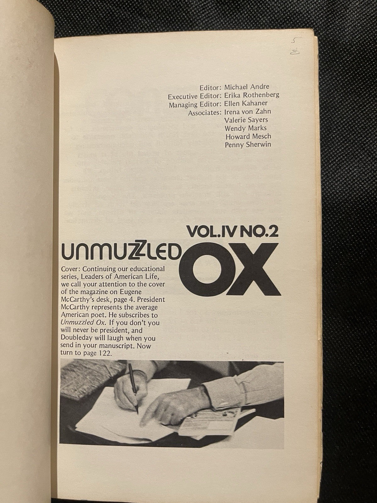 Unmuzzled Ox Magazine Vol IV No 2 1976 Andy Warhol Charles Bukowski
