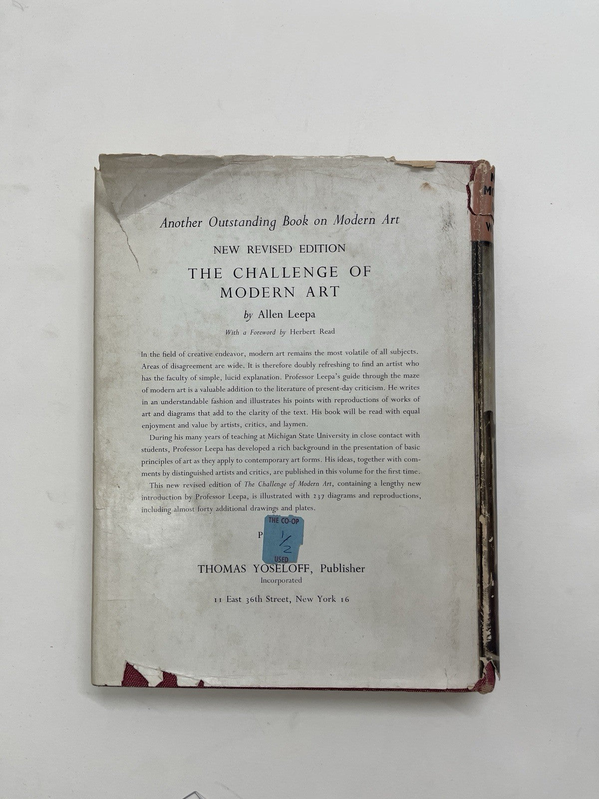 The Modern Movement In Art by R. H. Wilenski HC DJ 1st Ed. 1957