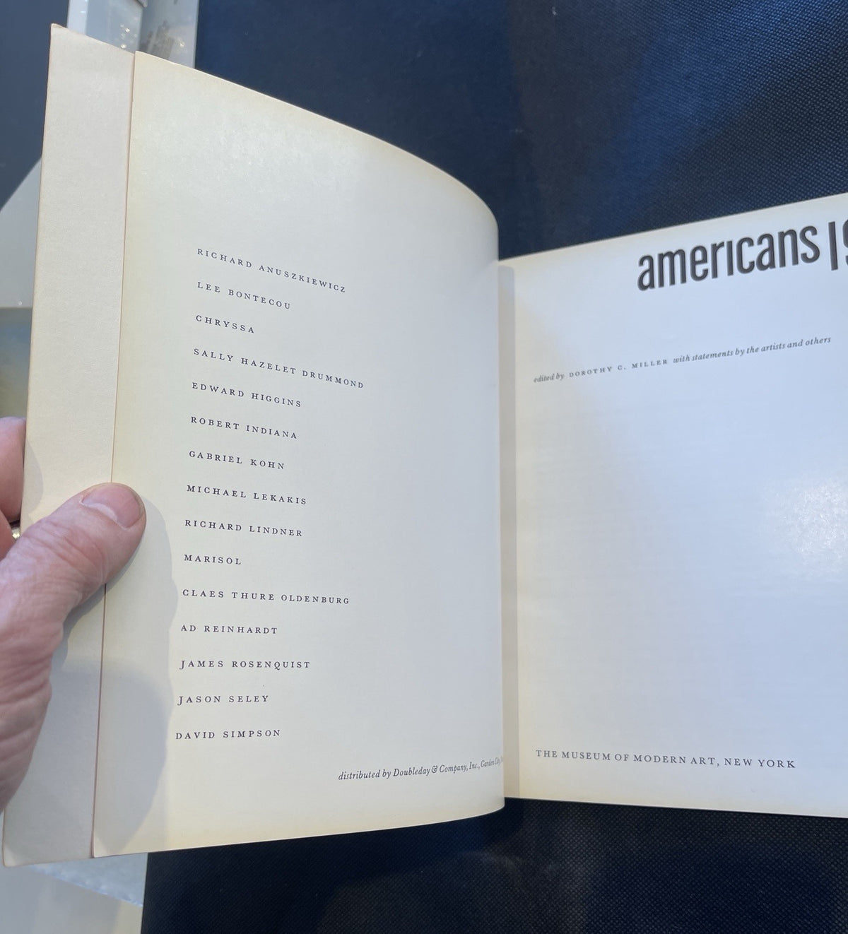 Americans 1963 Dorothy Miller Museum Of Modern Art NY rare 1st Edition