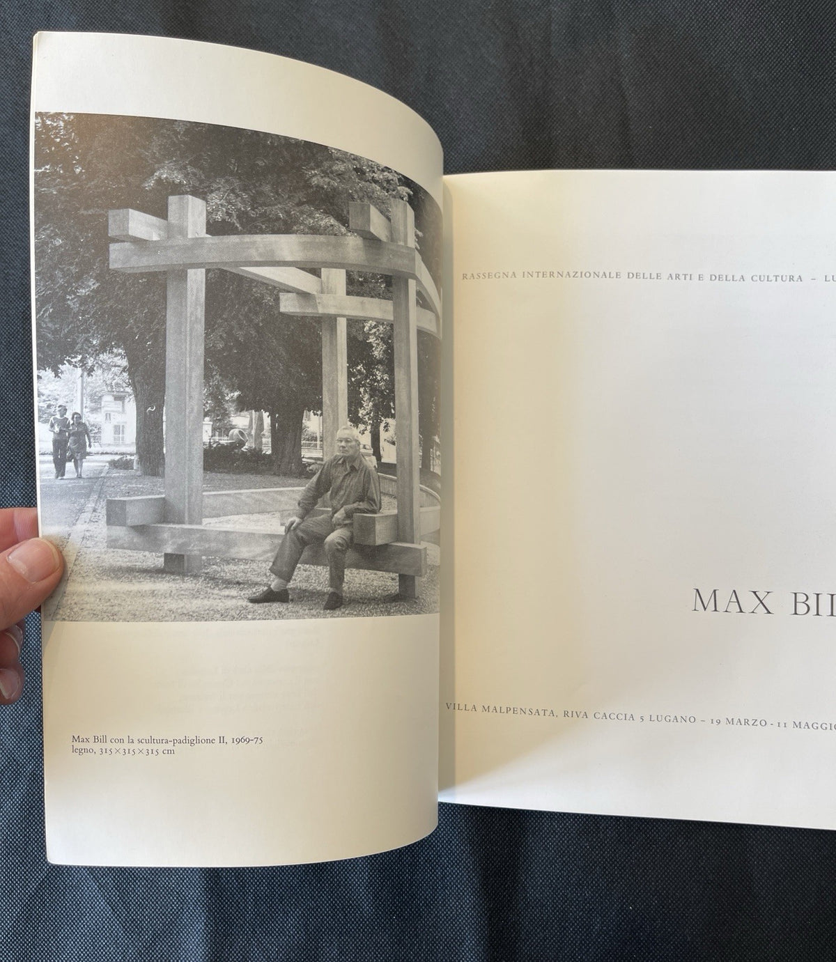 Max Bill Exhibition Catalogue 1969 Kunsthaus Zürich