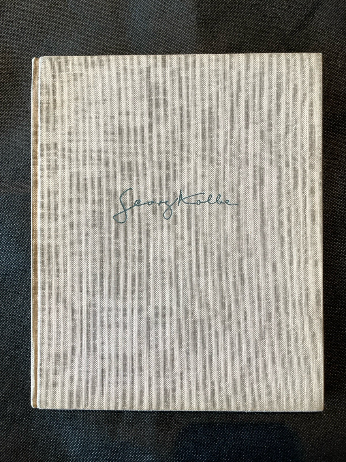 George Kolbe Vom Leben der Plastik 1927  Illustrated German HC Rudolf C.