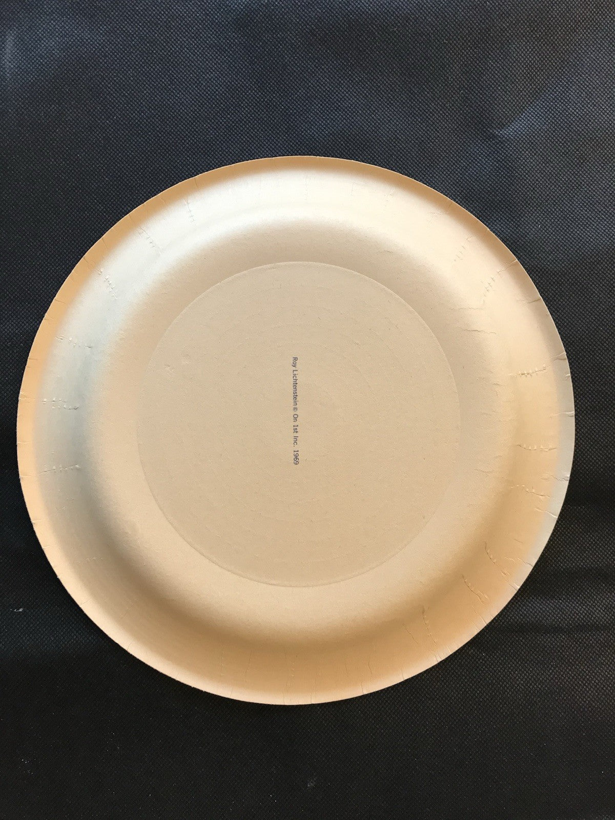 Paper Plate (1969 edition; framed) by Roy Lichtenstein 1st ed. Excellent cond.