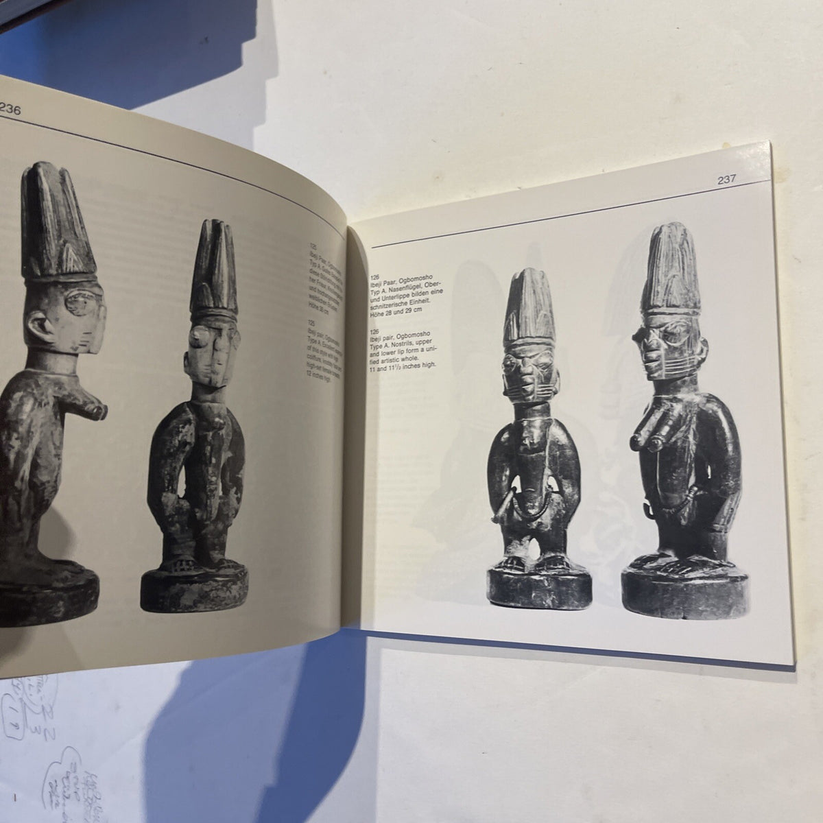Ibeji Twin Figures of the Yoruba by Stoll 1980 Mint Condition