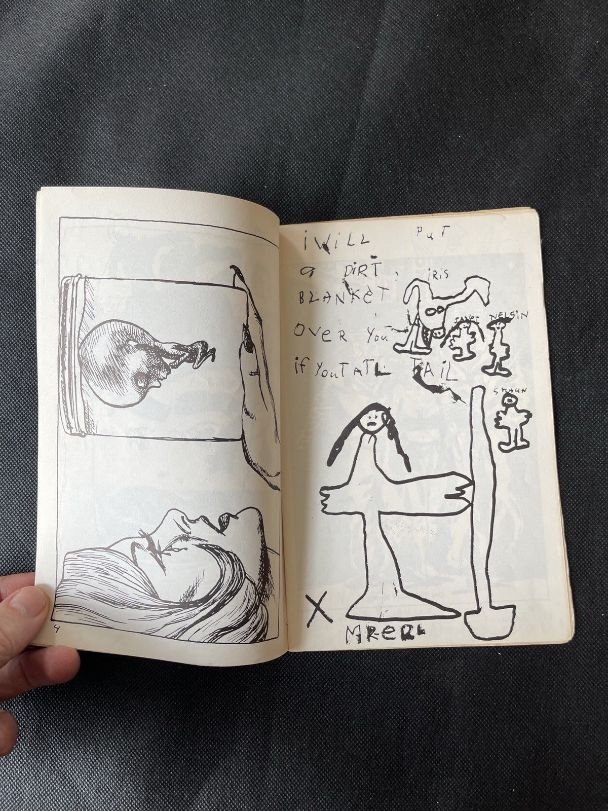 Raymond Pettibon Zine “The Bible, the Bottle, and the Bomb” 267/400