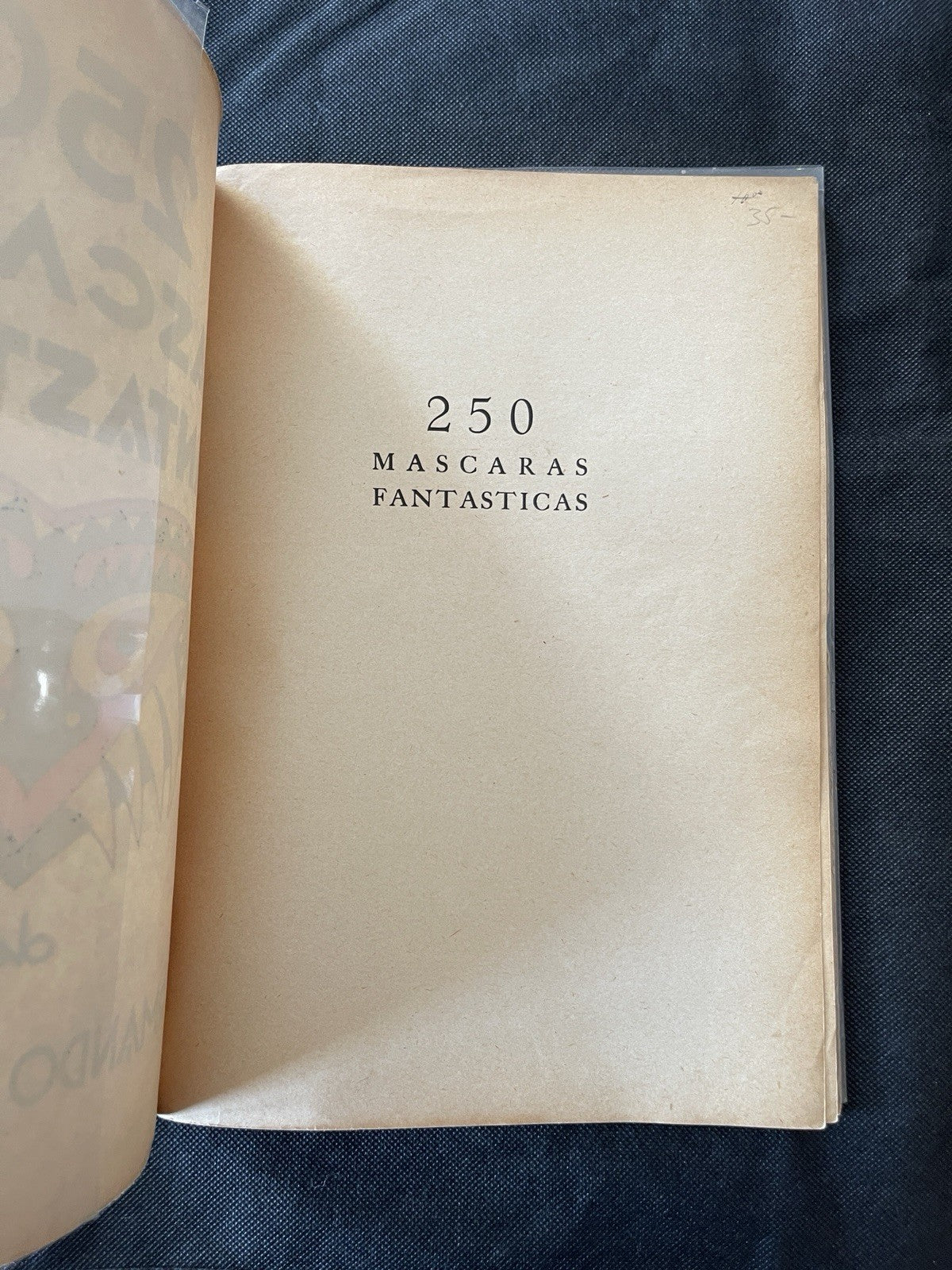 Armando Anguiano 250 Mascaras Fantasticas 1954 Editorial Easa PB Spanish Rare