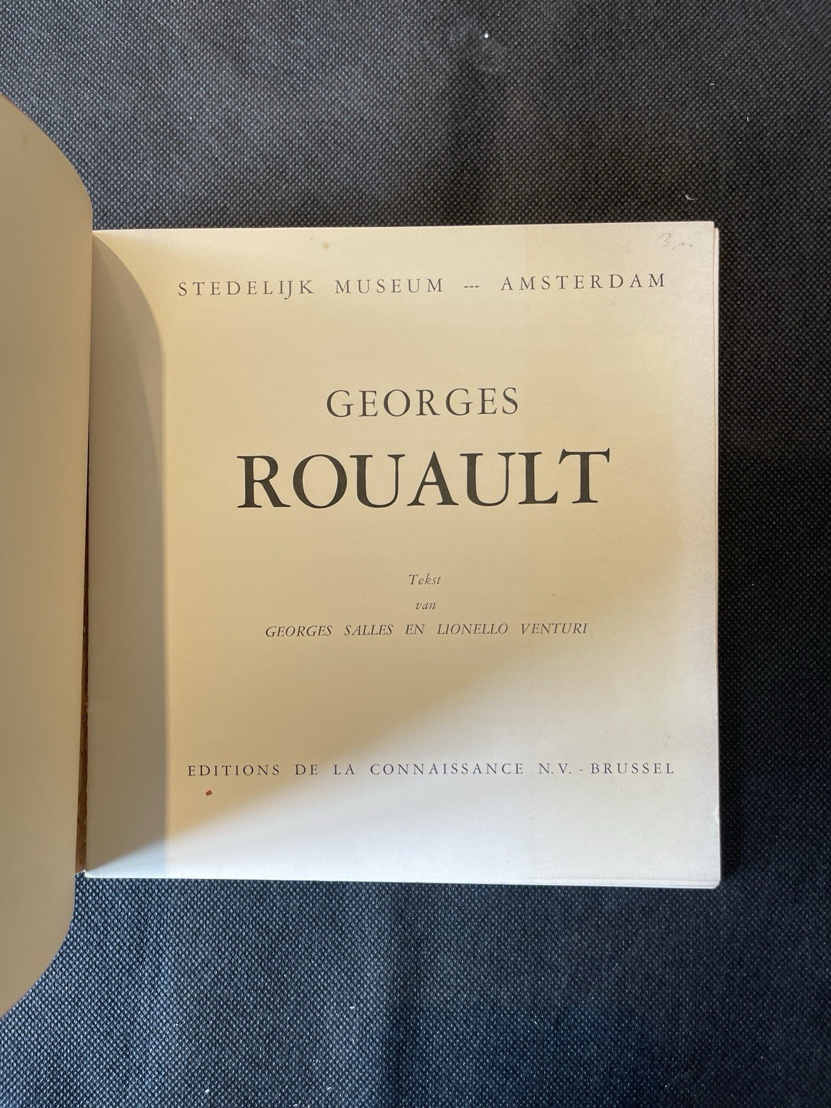 Georges Rouault – Stedelijk Museum Amsterdam 1952 Rare Catalogue
