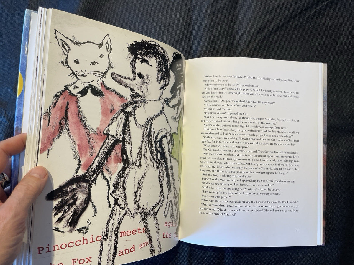 Pinocchio Jim Dine Carlo Collodi 2006 First Edition Steidl Illustrated Hardcover