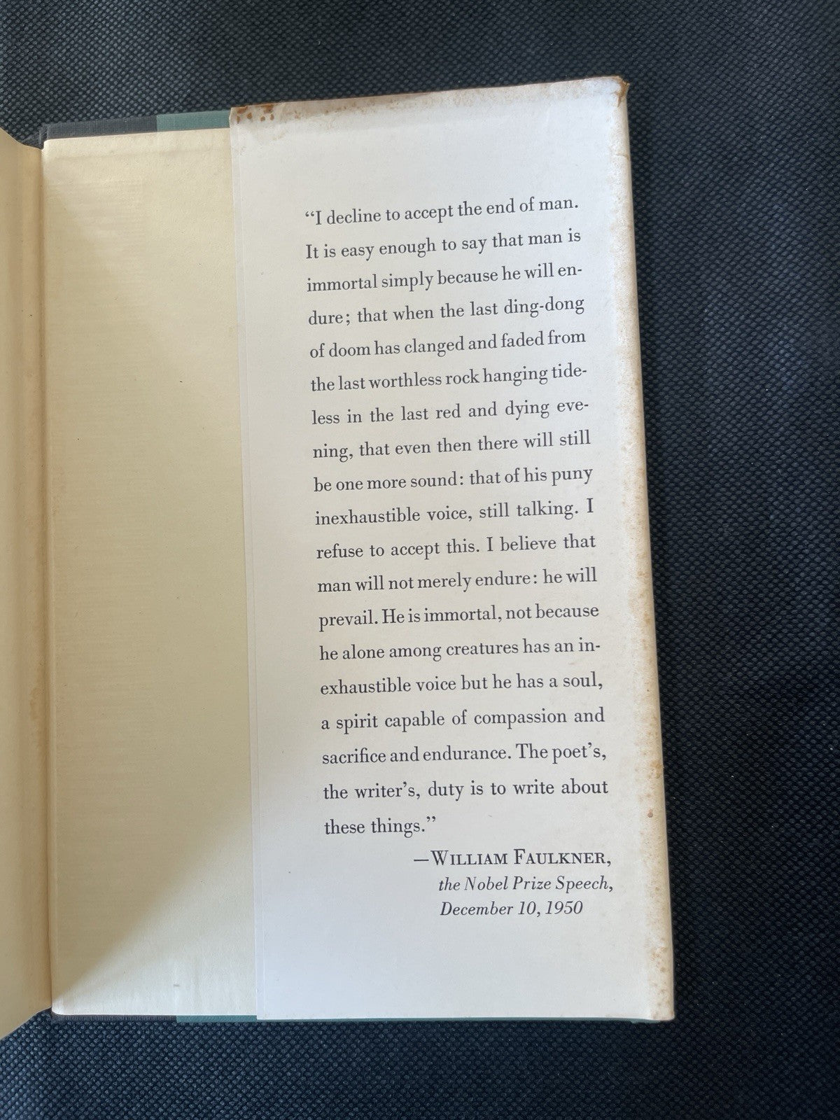 Requiem for a Nun, by William Faulkner (1951) 1st edition, 1st printing DJ