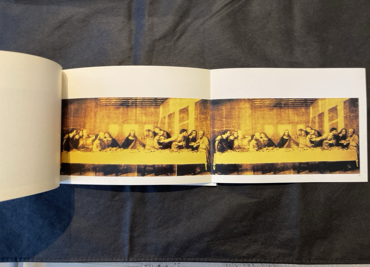Warhol Il Cenacolo Andy Warhol Exhibition Catalog PB Italian Illustrated 1987