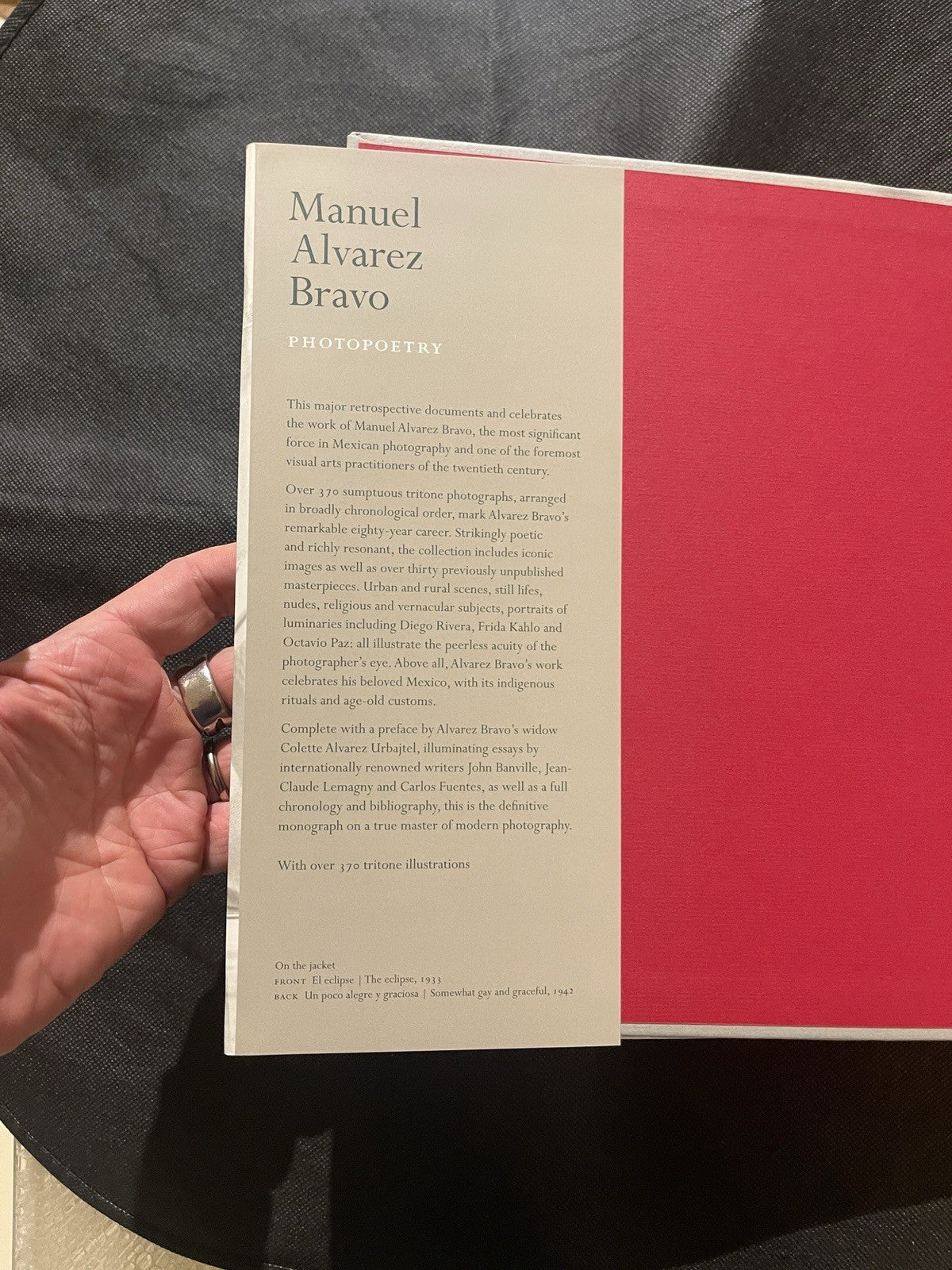 Thames & Hudson Manuel Alvarez Bravo: Photopoetry HC Illustrated w/ Dust Jacket