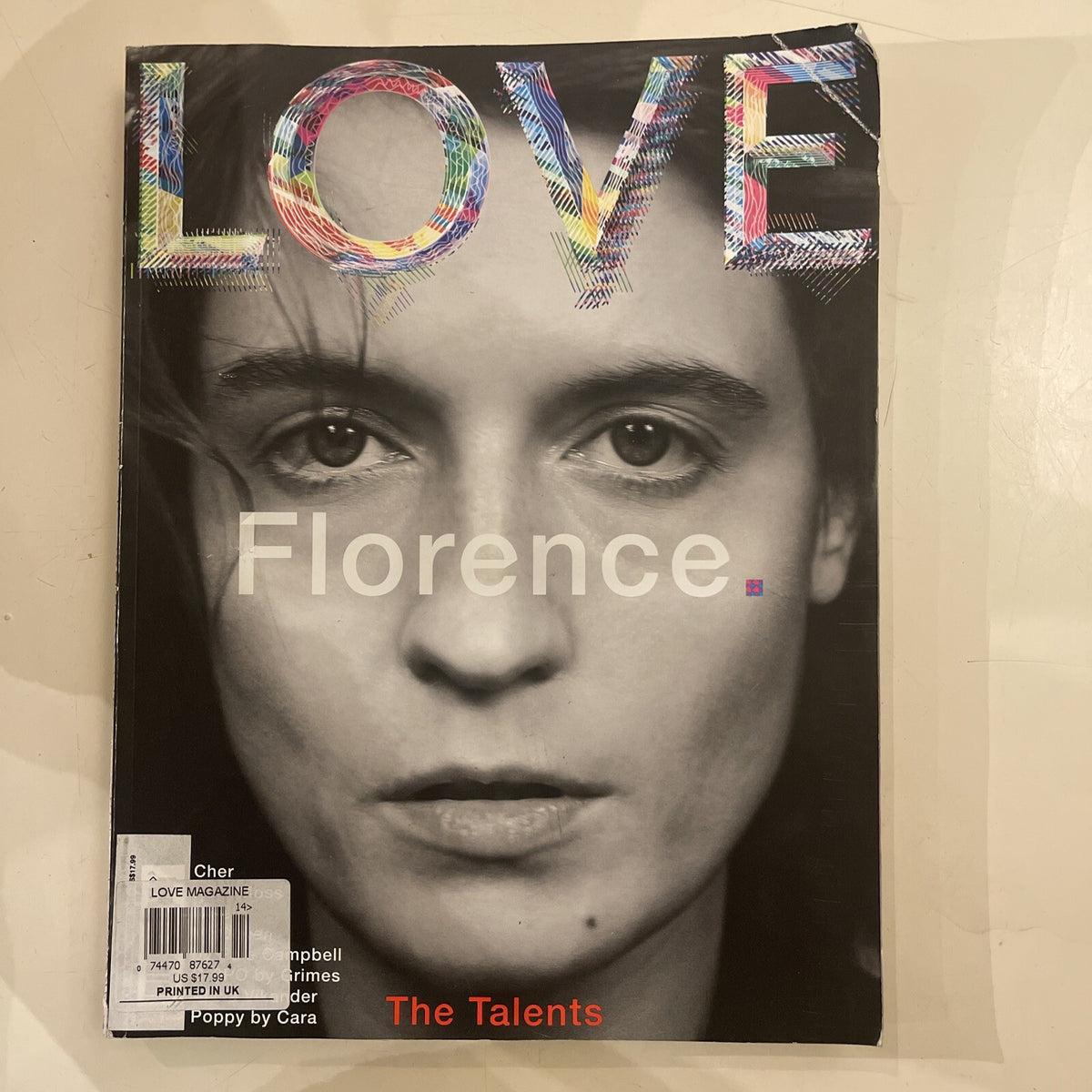 A/W 2015 LOVE Magazine 14 -The Talents-Florence, Moss, Cher, Gisele - 492 Pages