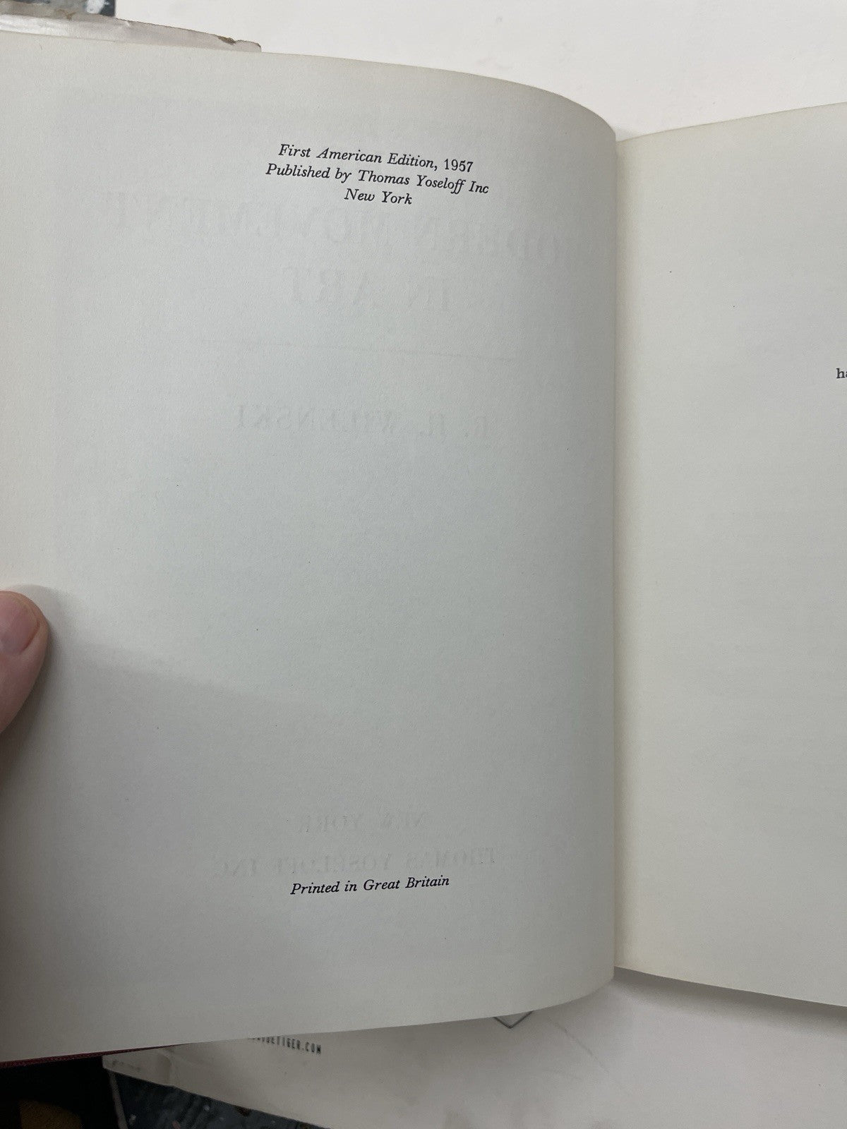 The Modern Movement In Art by R. H. Wilenski HC DJ 1st Ed. 1957