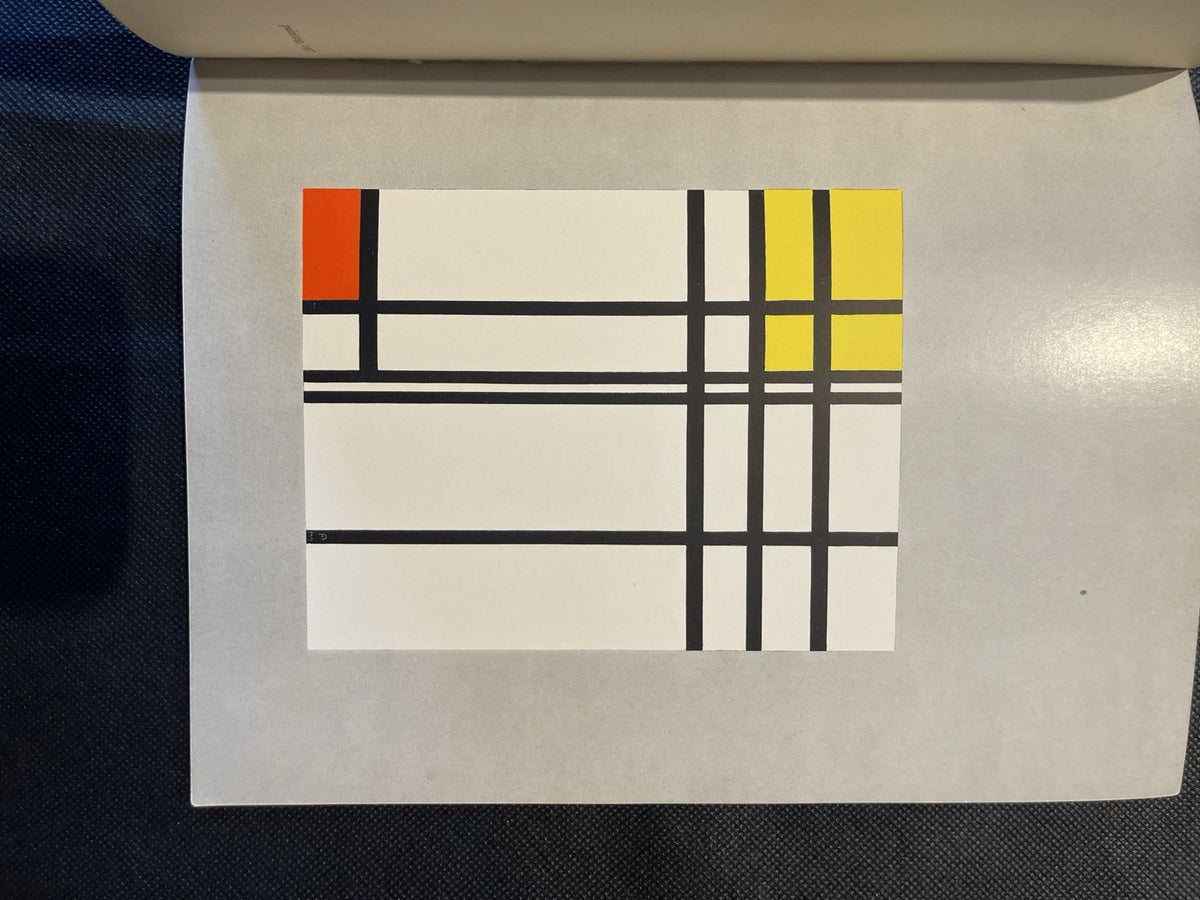 Piet Mondrian Plastic Art and Pure Plastic Art Softcover Illus Wittenborn 1951