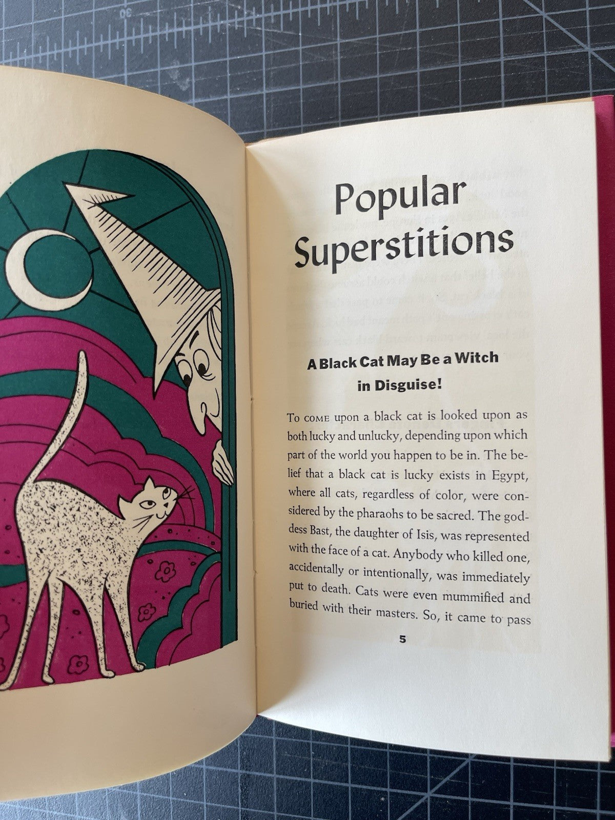 Popular Superstitions HC DJ Witch Halloween 1970 G.B Woodin SIGNED 1st Ed. Fine