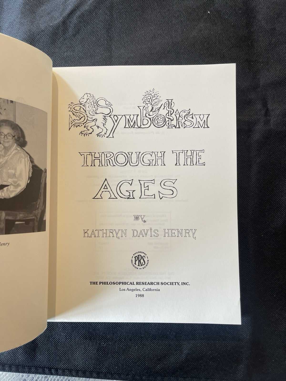 Symbolism Through the Ages by Kathryn Davis Henry, 1988 PB Illustrated