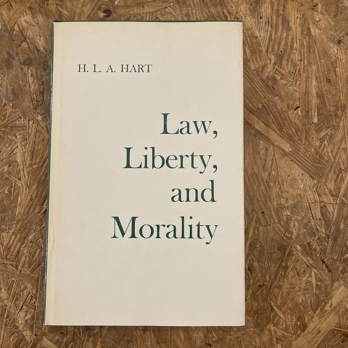 Law Liberty And Morality H L S Hart 1969 Stanford Ed.