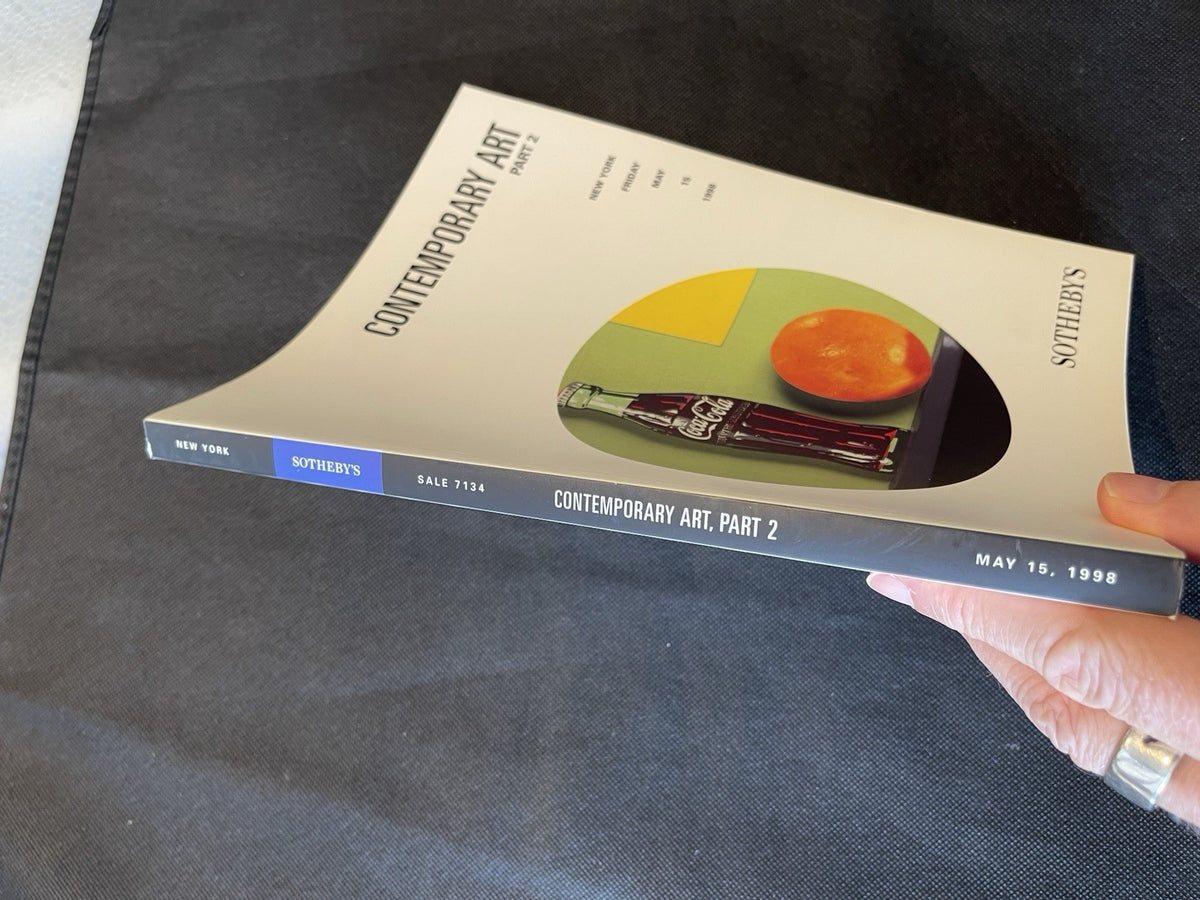 Sotheby�s Contemporary Art Part II Catalog, 15 May 1998