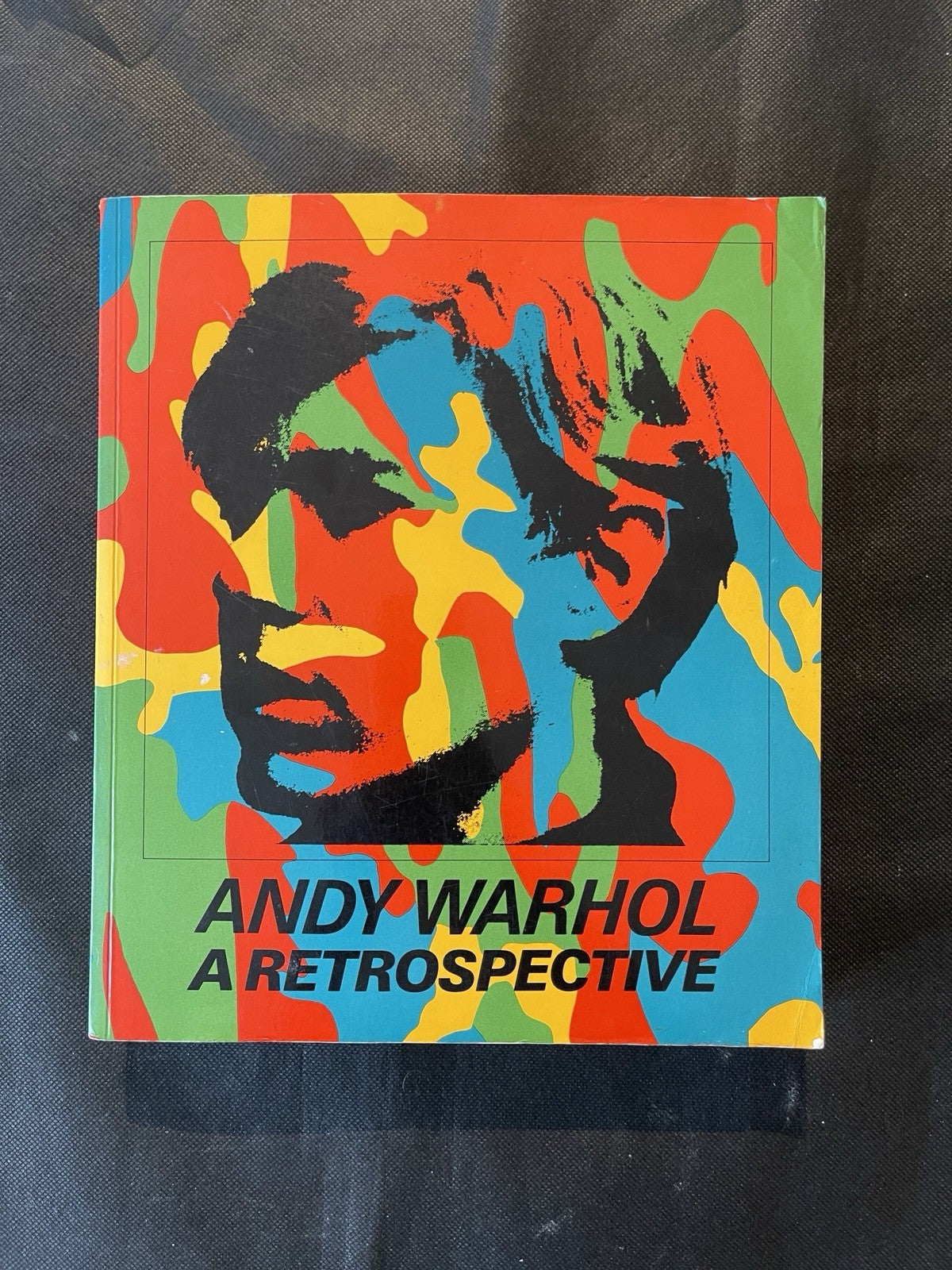 Andy Warhol A Retrospective 1989 Soft Cover Exhibition Book Museum Of Mod Art NY